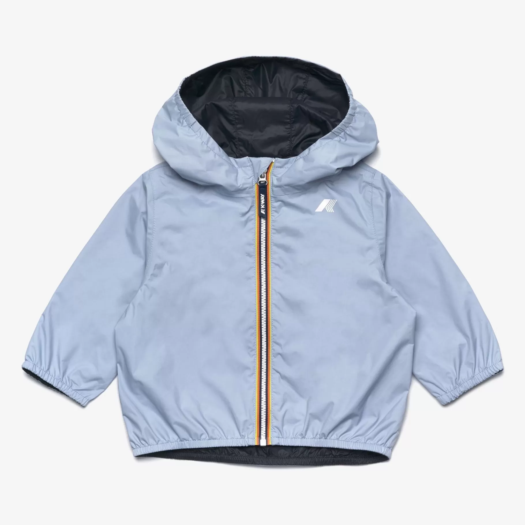 Short Jackets*K-WAY E. Jake Plus.2 Reversible - Jackets - Short - Kid Unisex - Azure Blizzard-Blue Depth