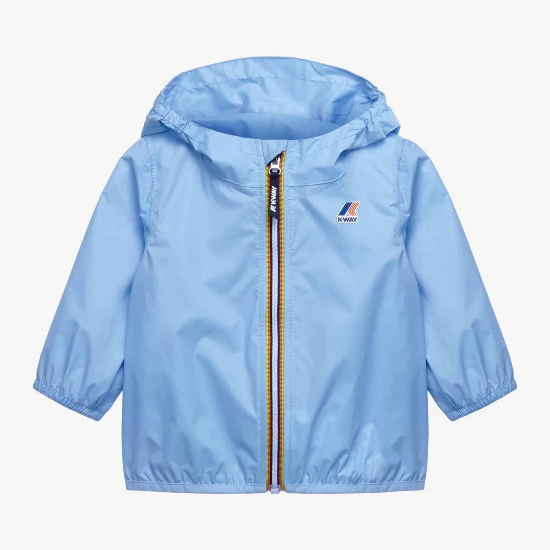 Coats And Long Jackets*K-WAY E. Le Vrai 3.0 Claudine - Jackets - Mid - Kid Unisex - Azure Lt Marine
