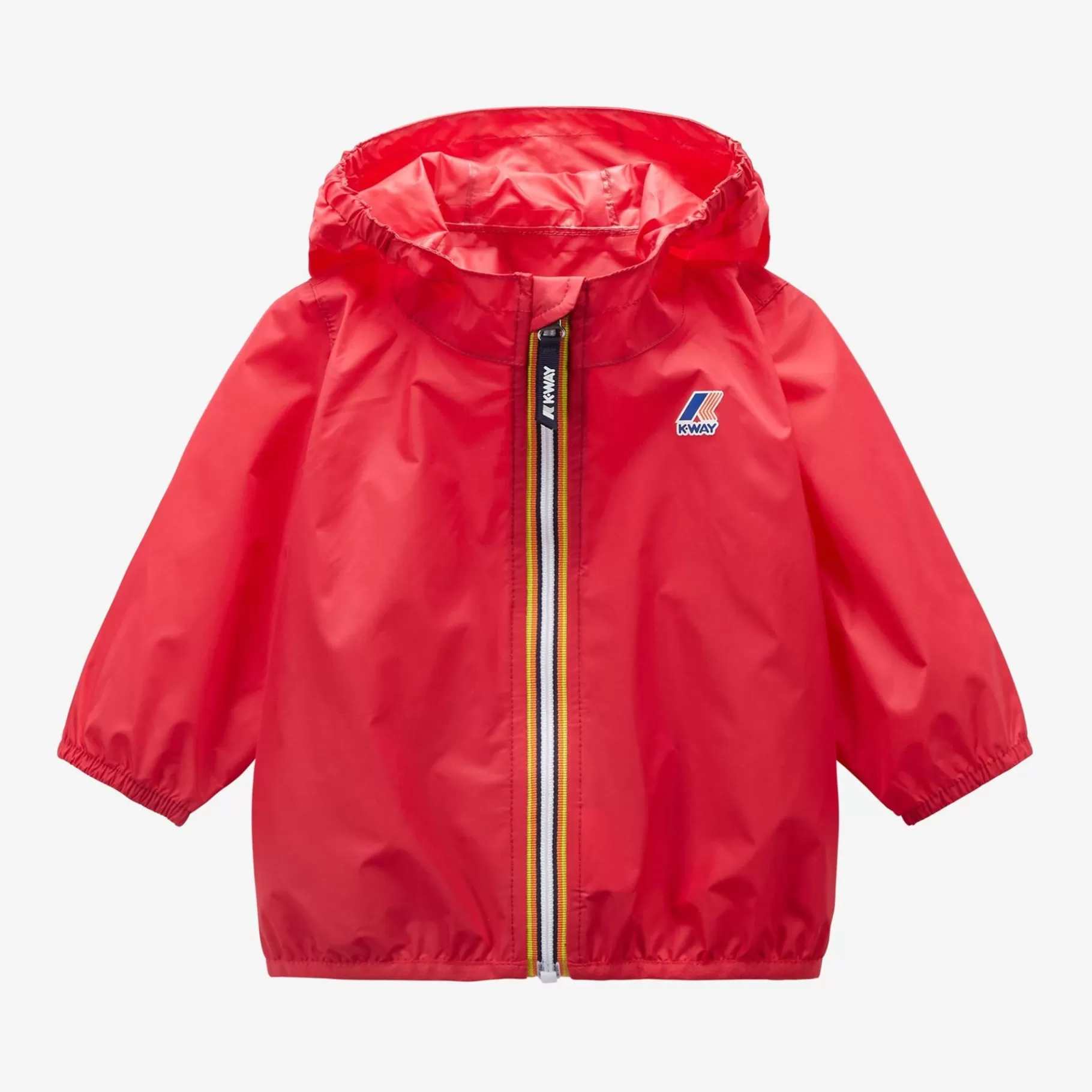 Coats And Long Jackets*K-WAY E. Le Vrai 3.0 Claudine - Jackets - Mid - Kid Unisex - Red Berry
