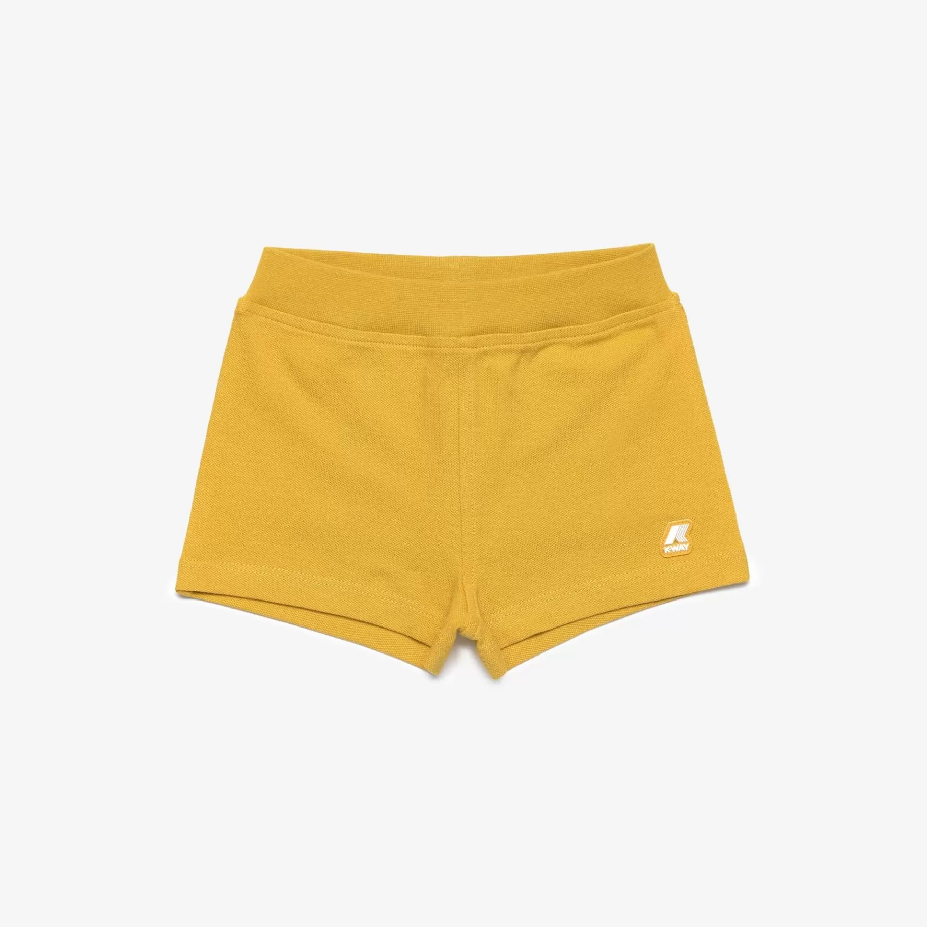 Shorts*K-WAY E. Noisette Pique - Shorts - Sportshorts - Kid Unisex - Yellow Mimosa