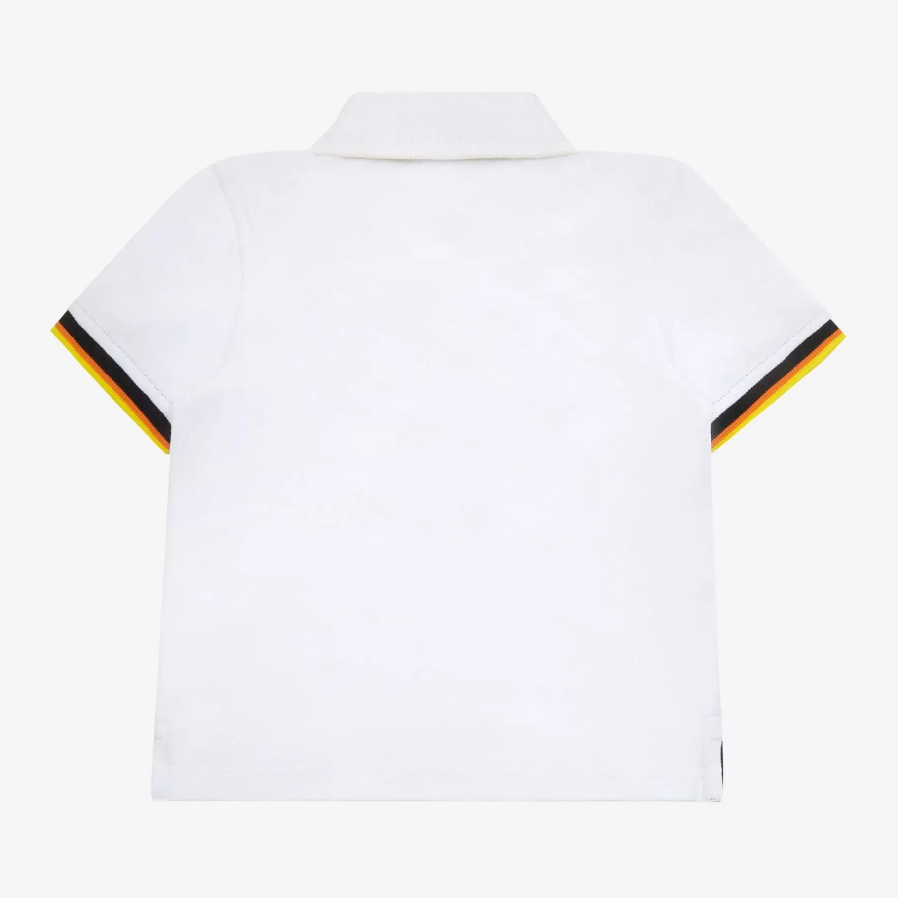 Polo Shirts*K-WAY E. Vincent Contrast - Polo Shirts - Polo - Kid Unisex - White