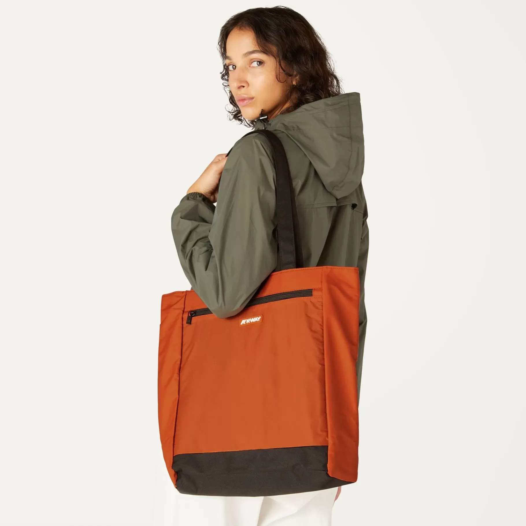 Bags And Duffle Bags*K-WAY Elliant - Bags - Shopping Bag - Unisex - Orange Rust