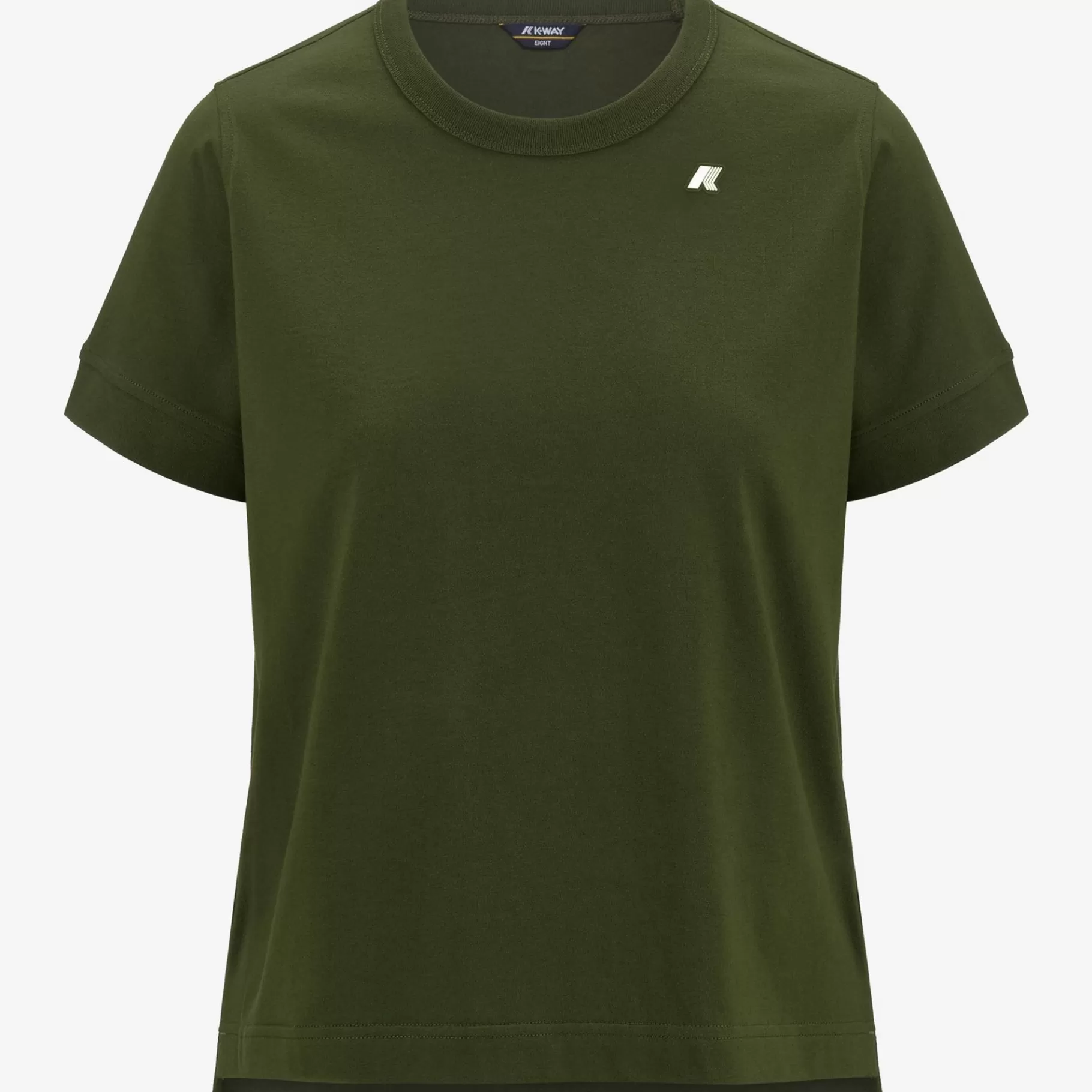 T-Shirt*K-WAY Emel Jersey - T-Shirtstop - T-Shirt - Woman - Green Cypress