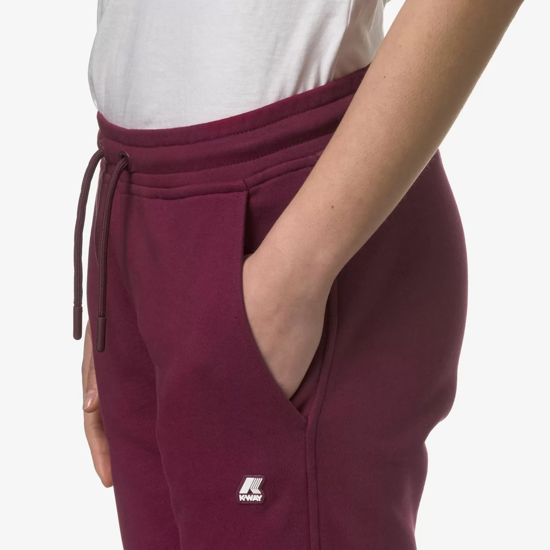 Trousers*K-WAY Ginevra - Pants - Sport Trousers - Woman - Red Dk