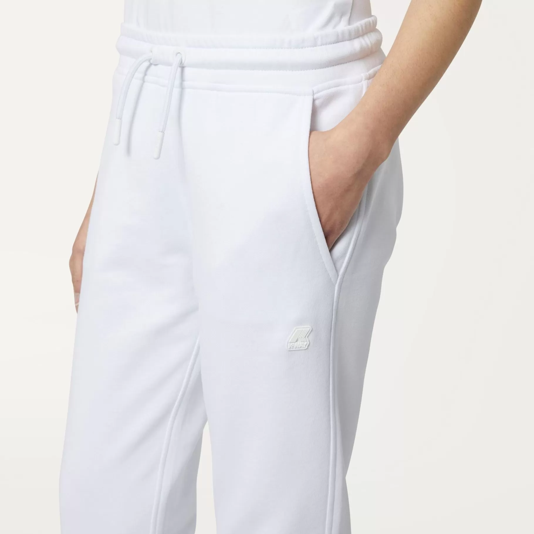 Trousers*K-WAY Ginevra - Pants - Sport Trousers - Woman - White