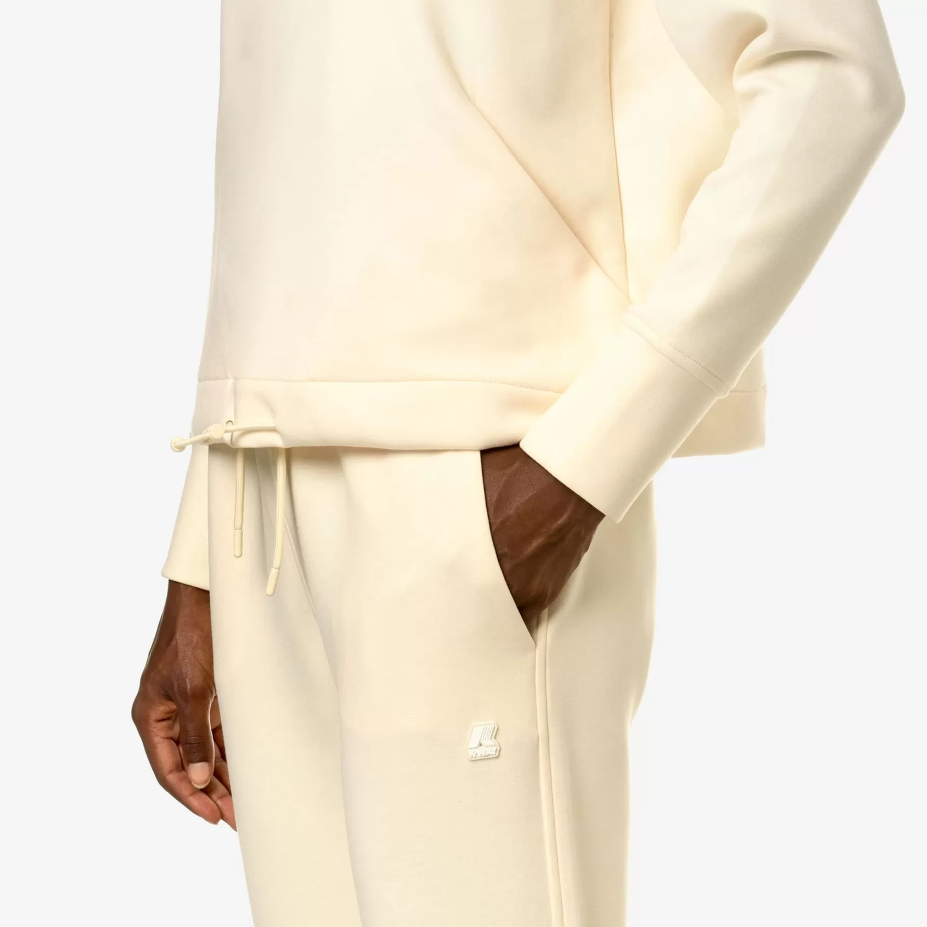 Trousers*K-WAY Ginevra Light Spacer - Pants - Sport Trousers - Woman - Beige Shortbread