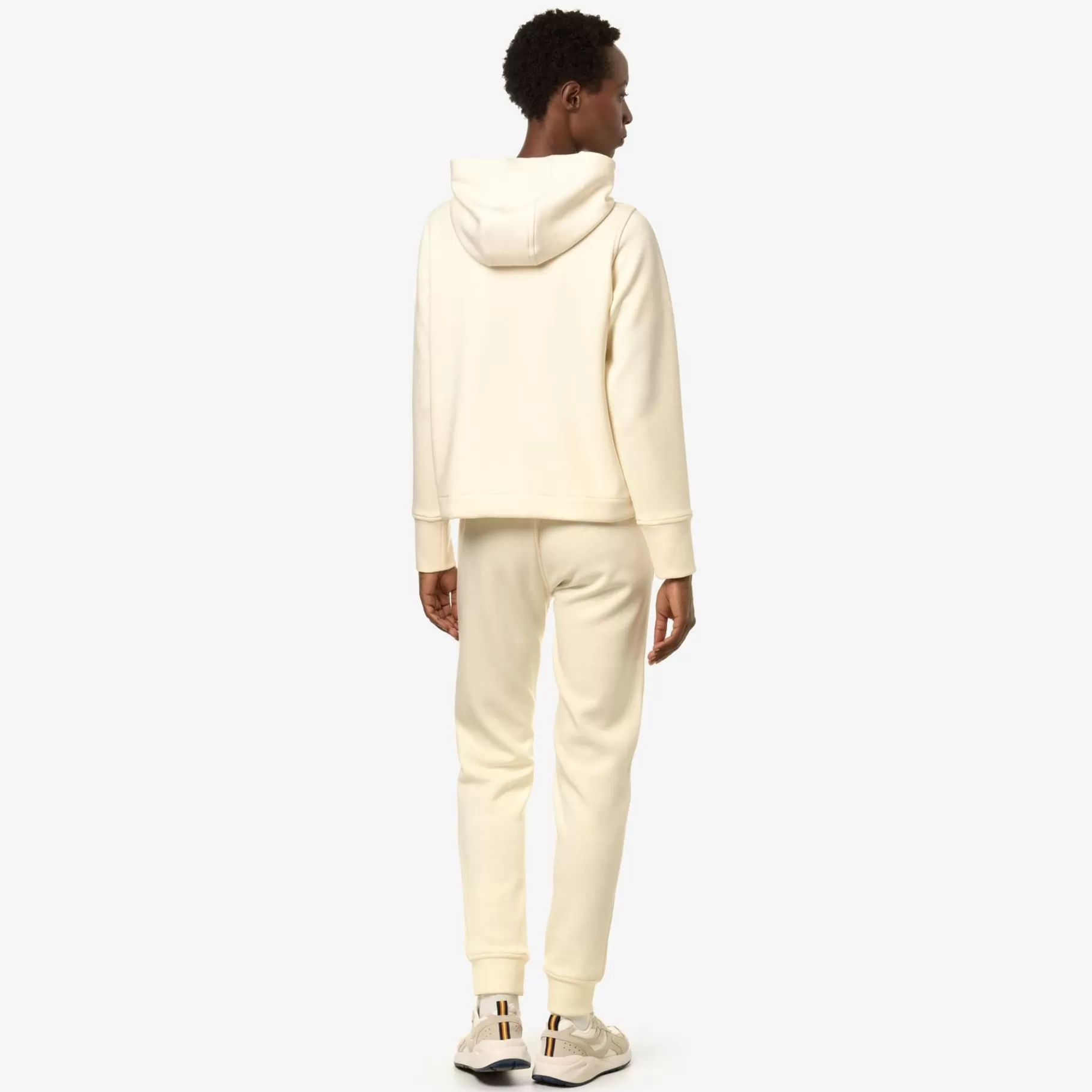 Trousers*K-WAY Ginevra Light Spacer - Pants - Sport Trousers - Woman - Beige Shortbread