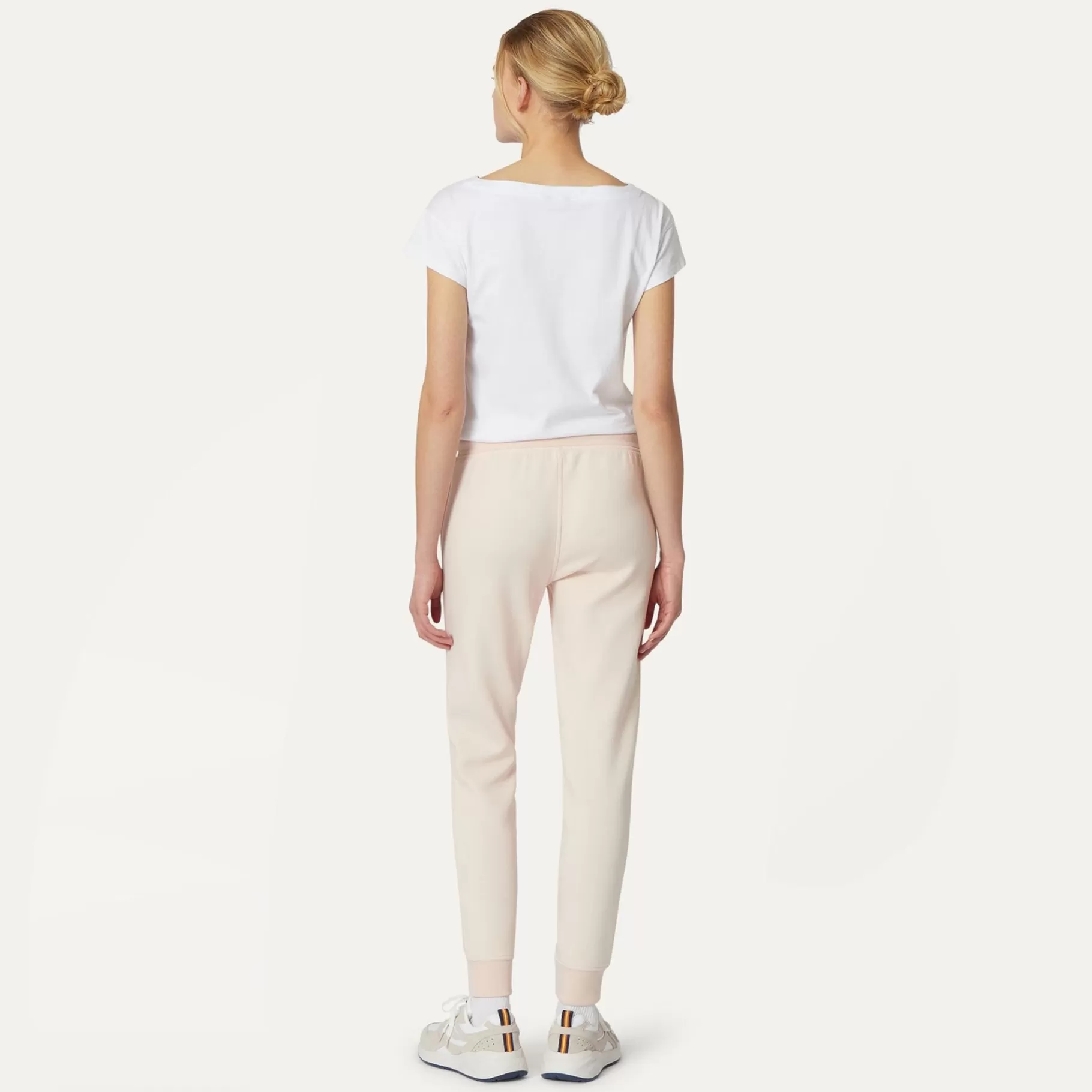 Trousers*K-WAY Ginevra Light Spacer - Pants - Sport Trousers - Woman - Pink Cloud
