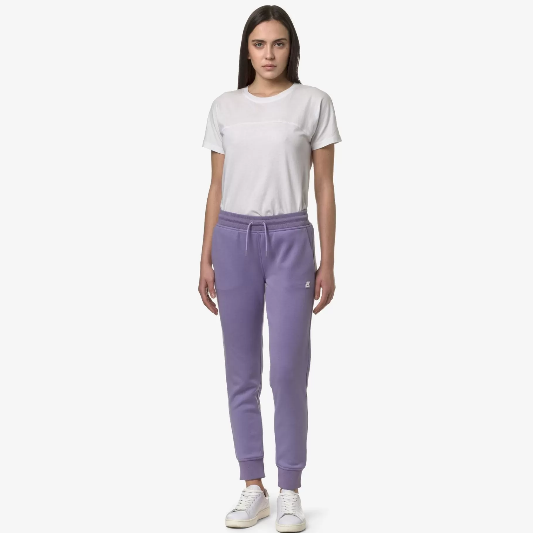 Trousers*K-WAY Ginevra Light Spacer - Pants - Sport Trousers - Woman - Violet Glicine