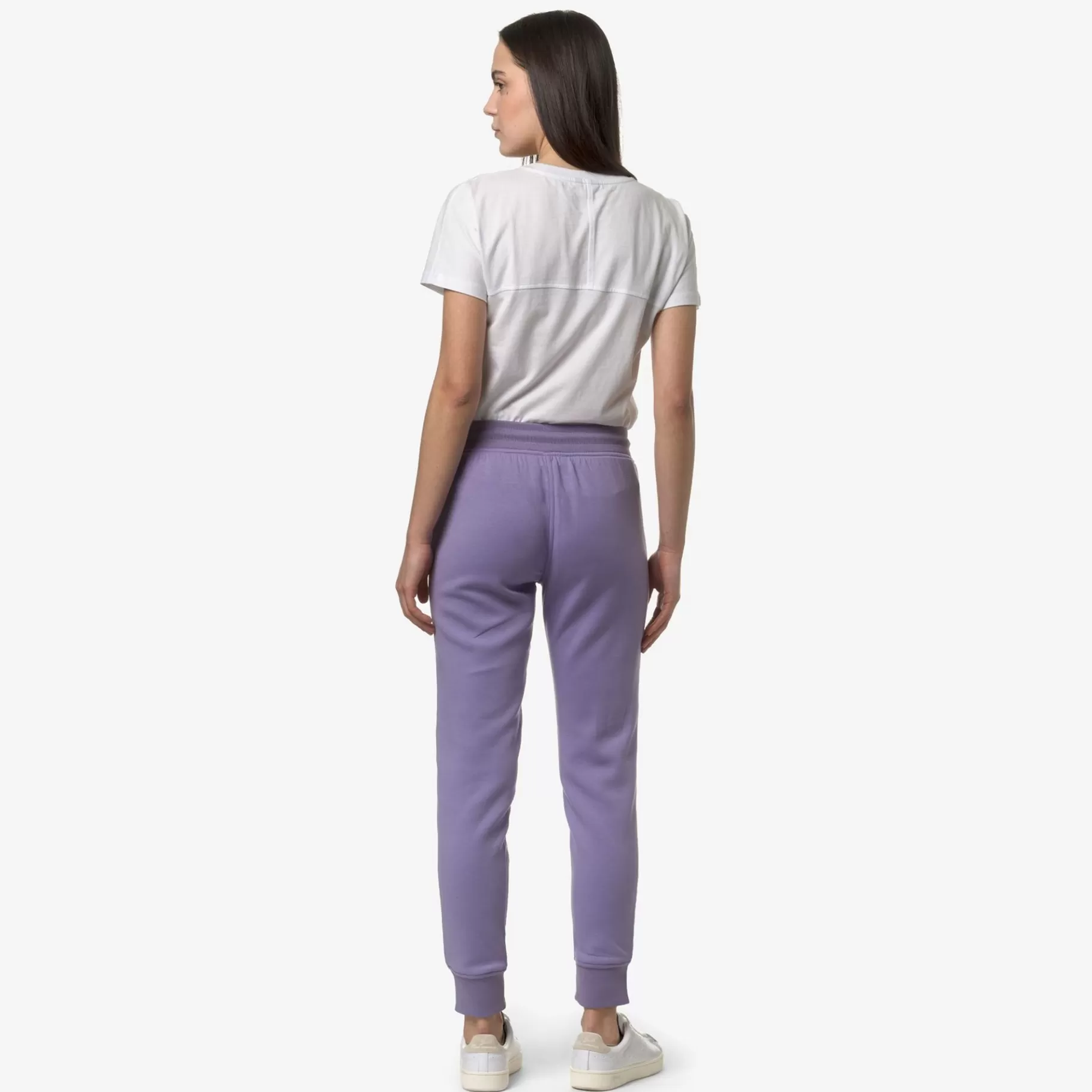 Trousers*K-WAY Ginevra Light Spacer - Pants - Sport Trousers - Woman - Violet Glicine