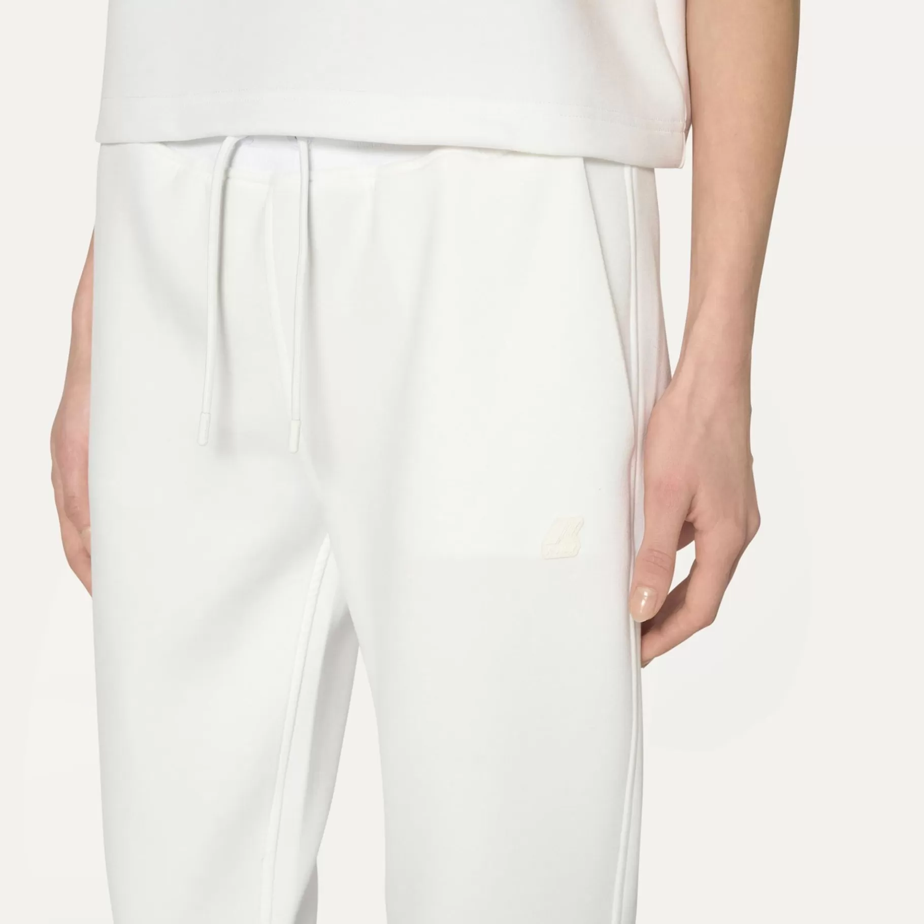 Trousers*K-WAY Ginevra Light Spacer - Pants - Sport Trousers - Woman - White