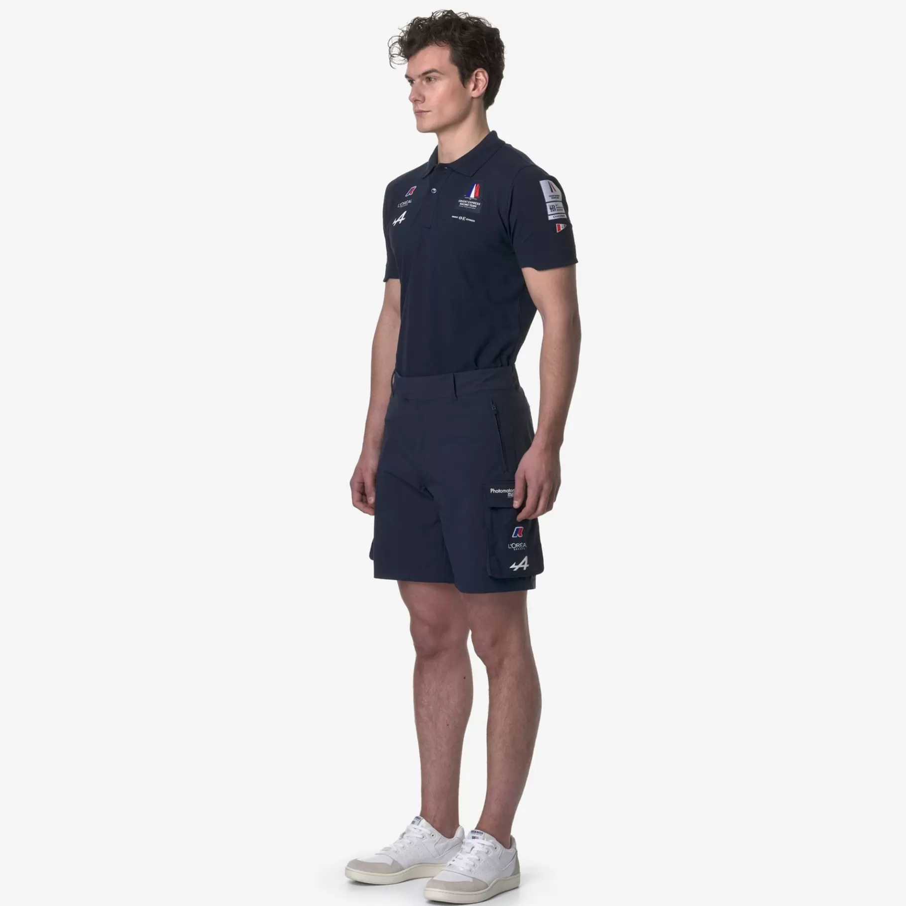 Shorts*K-WAY Greges Orient Express Team Ac - Shorts - Cargo - Unisex - Blue Dress