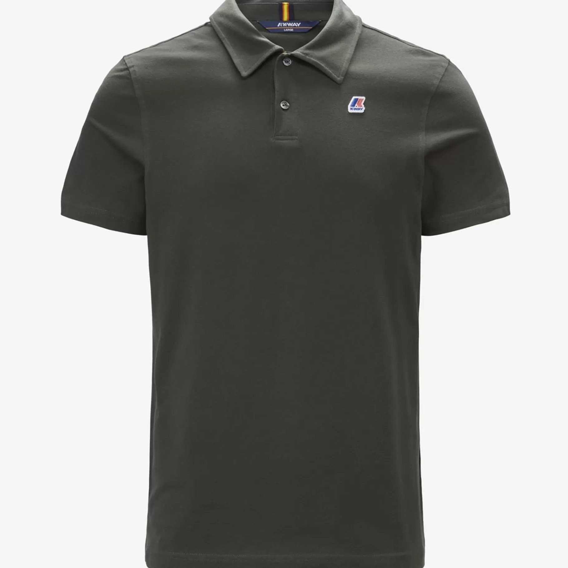 Polo Shirts*K-WAY Gregoire Tape - Polo Shirts - Polo - Man - Black Torba