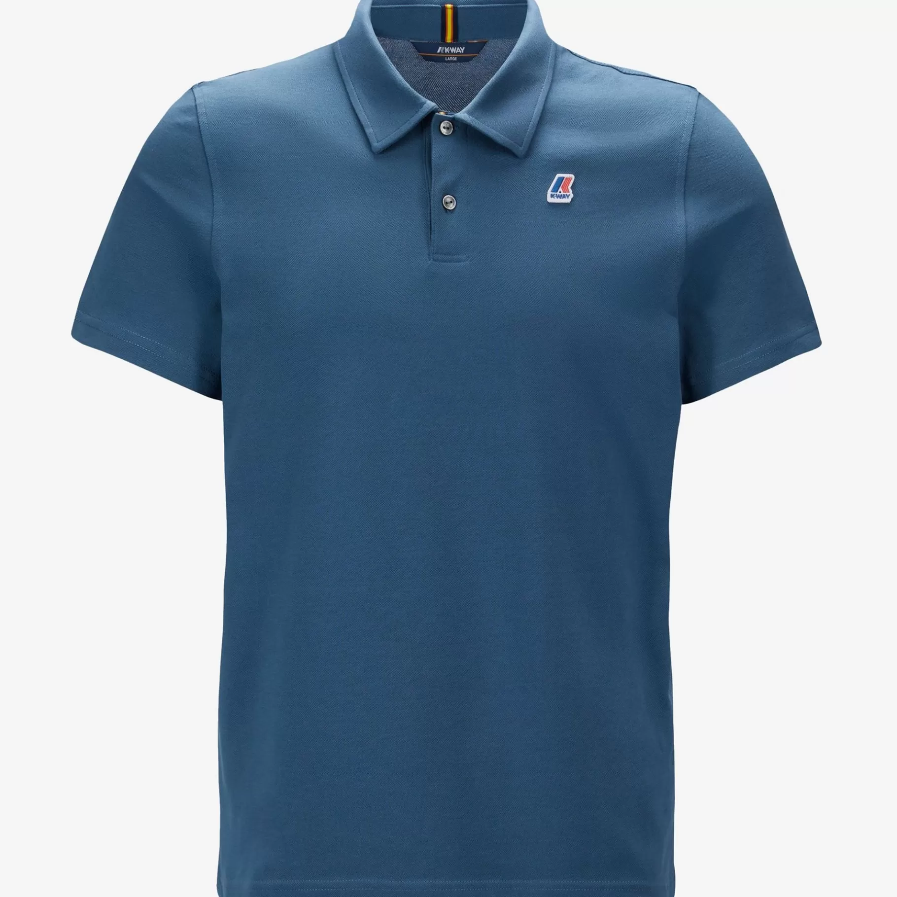 Polo Shirts*K-WAY Gregoire Tape - Polo Shirts - Polo - Man - Blue Deep