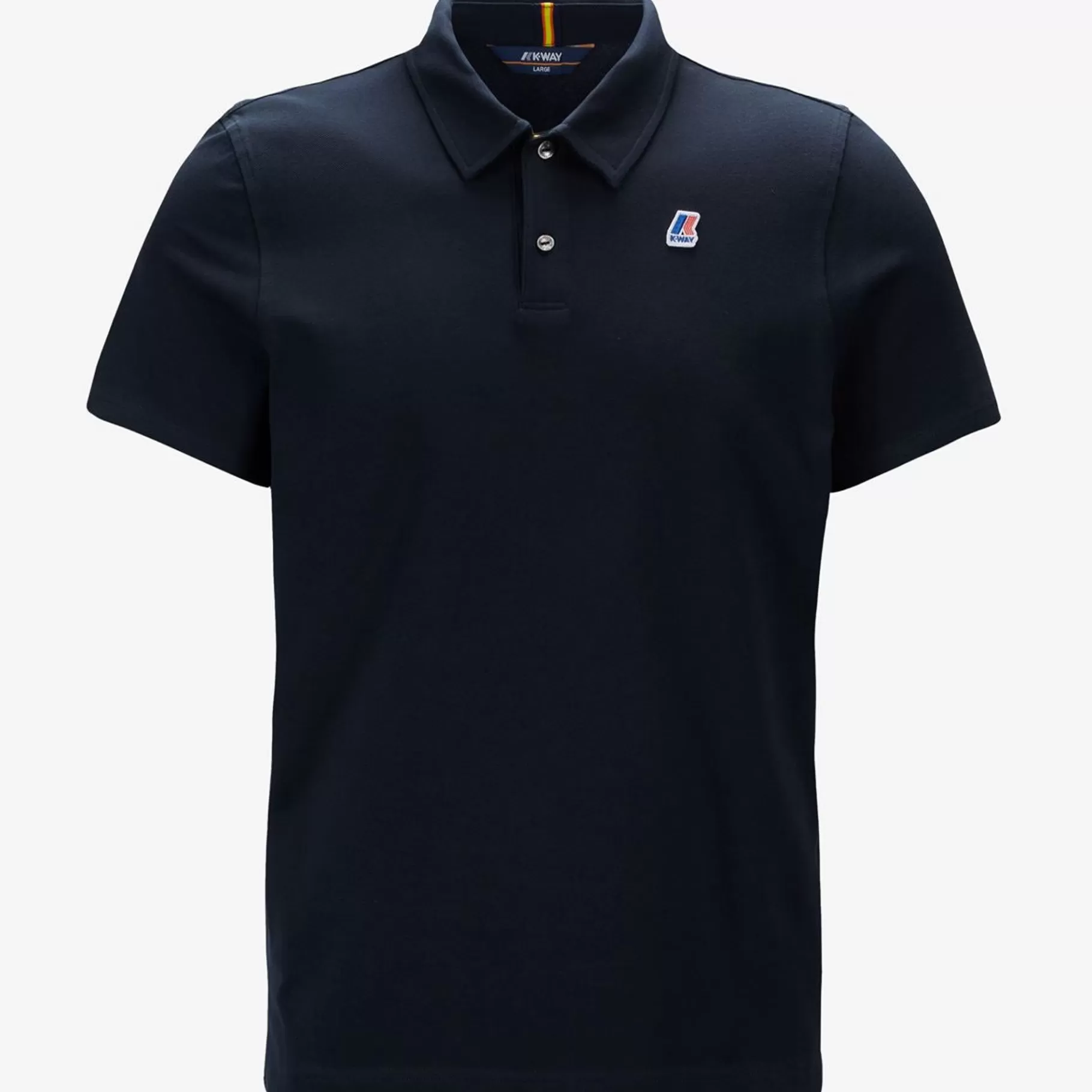 Polo Shirts*K-WAY Gregoire Tape - Polo Shirts - Polo - Man - Blue Depth