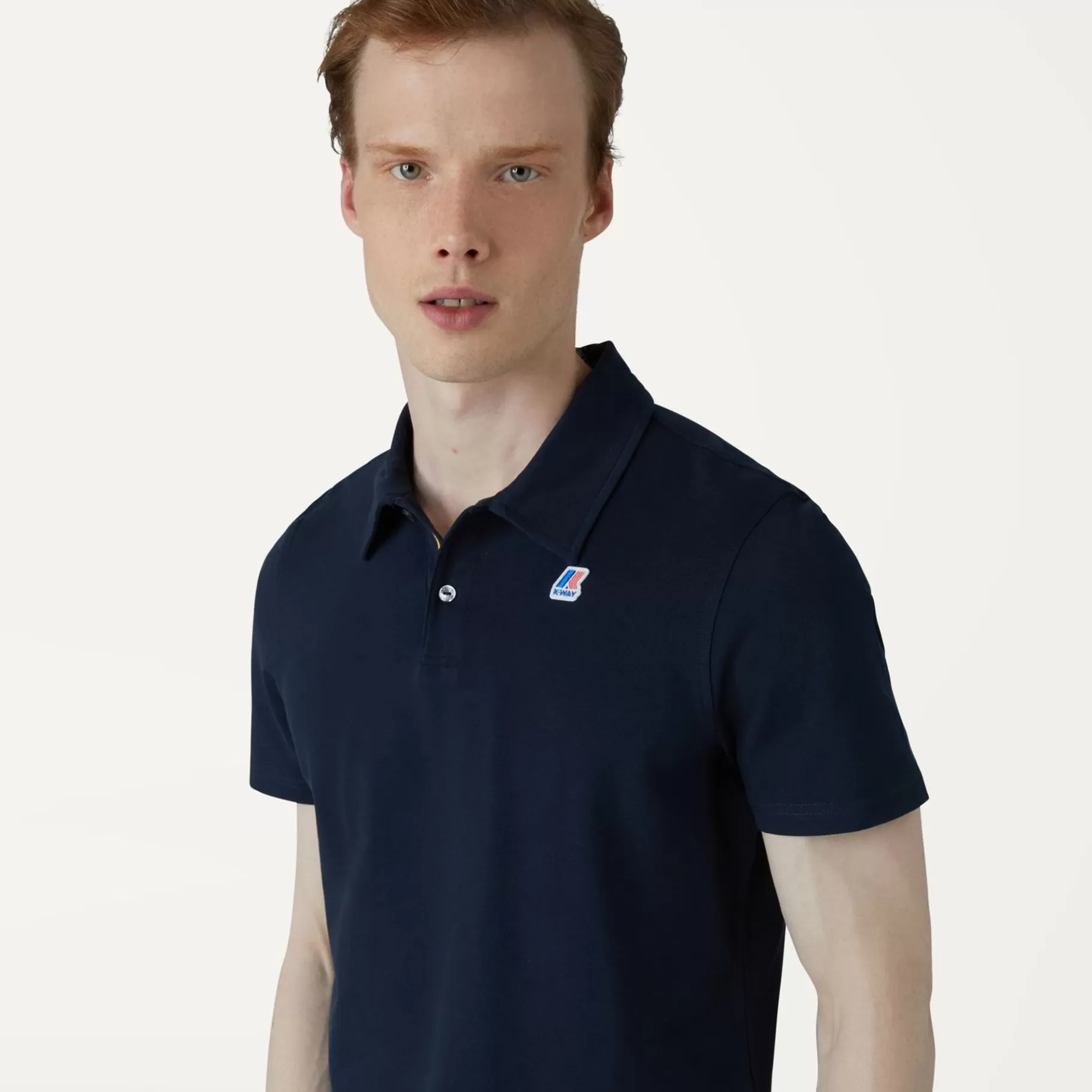 Polo Shirts*K-WAY Gregoire Tape - Polo Shirts - Polo - Man - Blue Depth