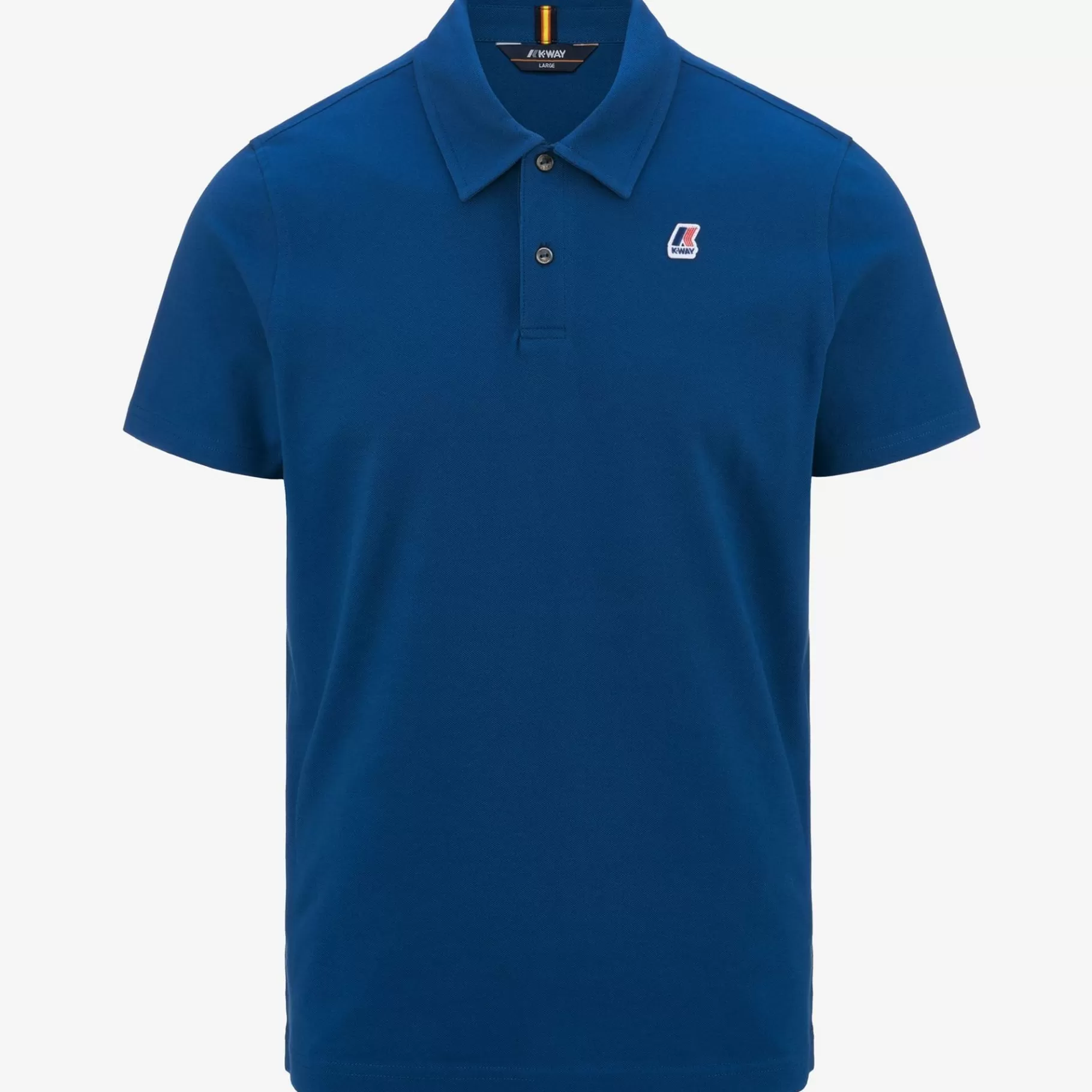 Polo Shirts*K-WAY Gregoire Tape - Polo Shirts - Polo - Man - Blue Royal Marine