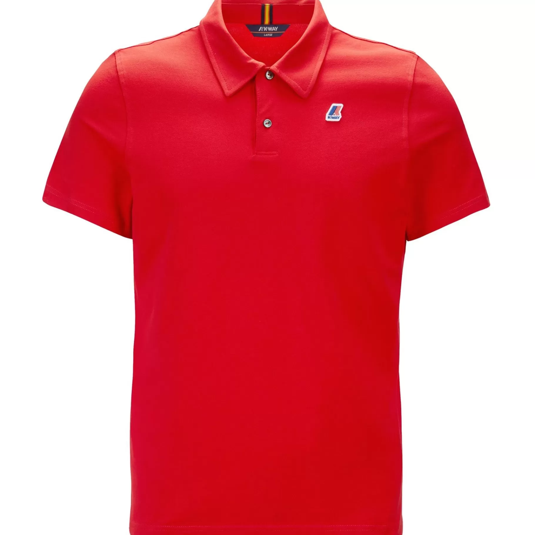 Polo Shirts*K-WAY Gregoire Tape - Polo Shirts - Polo - Man - Red