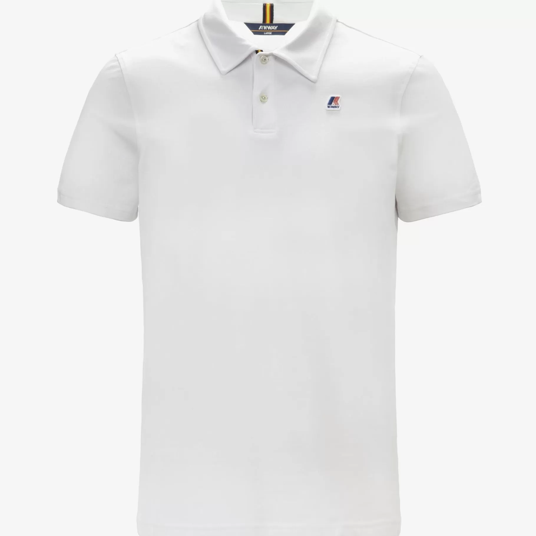 Polo Shirts*K-WAY Gregoire Tape - Polo Shirts - Polo - Man - White