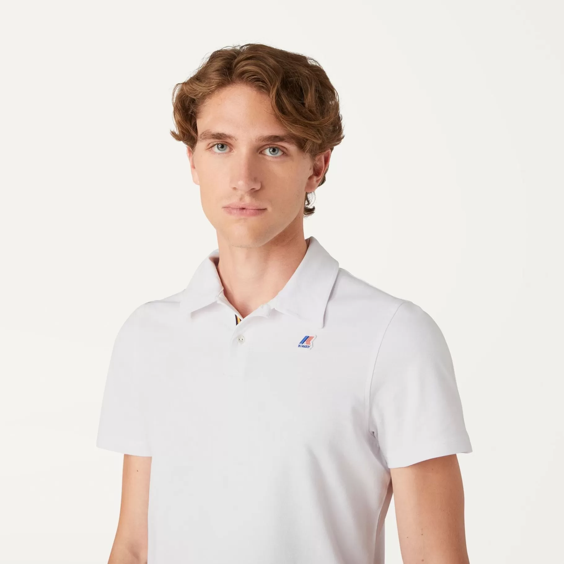 Polo Shirts*K-WAY Gregoire Tape - Polo Shirts - Polo - Man - White