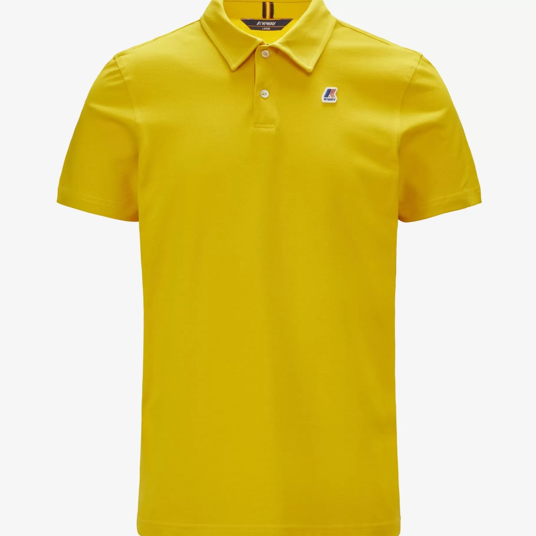 Polo Shirts*K-WAY Gregoire Tape - Polo Shirts - Polo - Man - Yellow Old