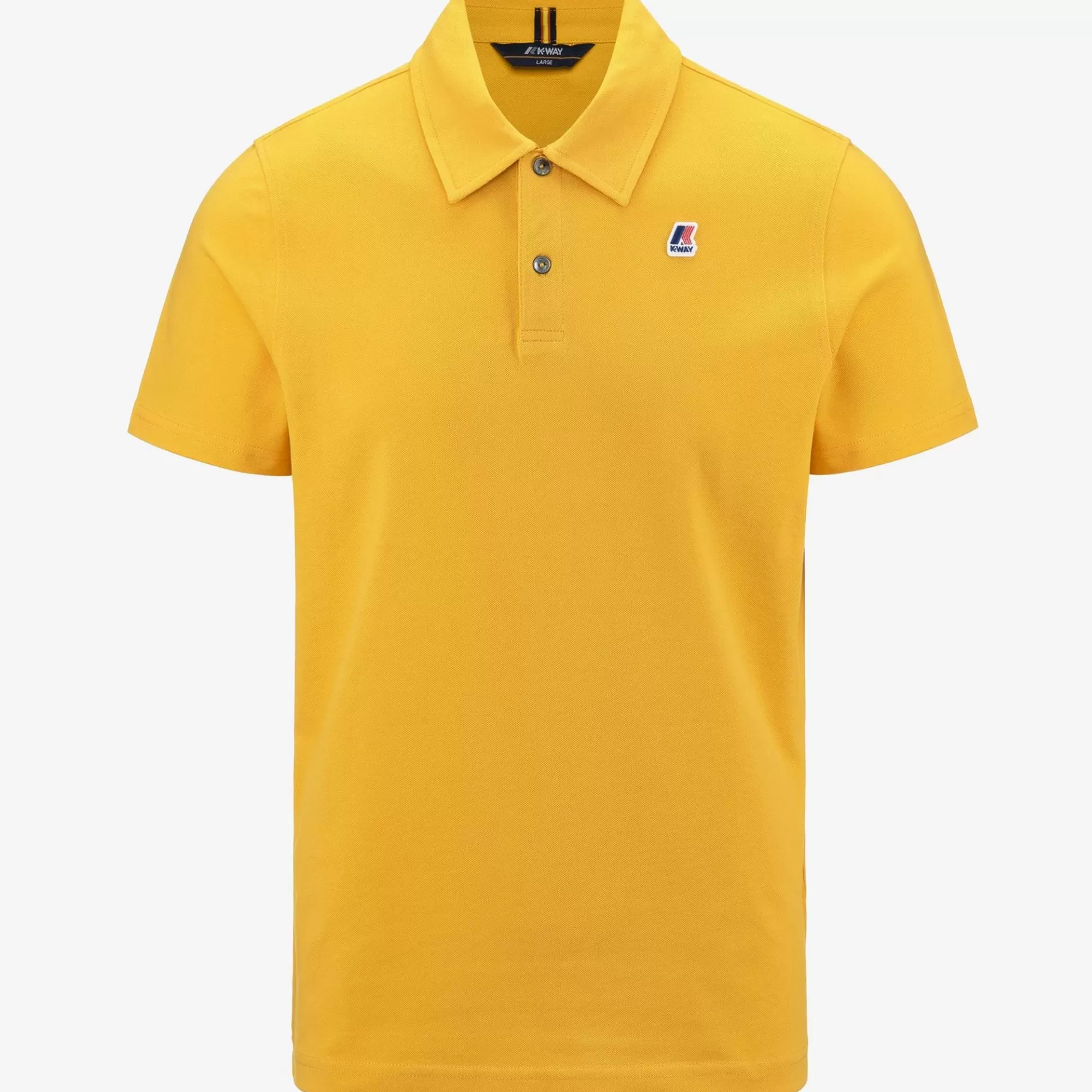 Polo Shirts*K-WAY Gregoire Tape - Polo Shirts - Polo - Man - Yellow Solar