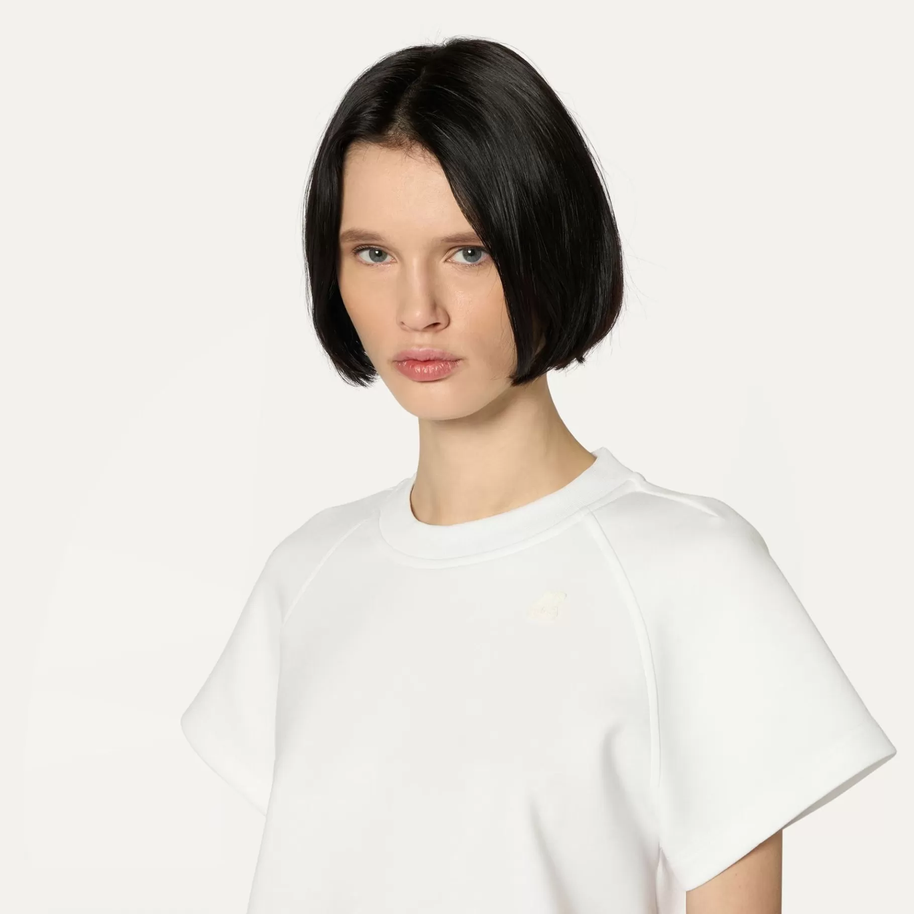 T-Shirt*K-WAY Guendaline Light Spacer - T-Shirtstop - T-Shirt - Woman - White