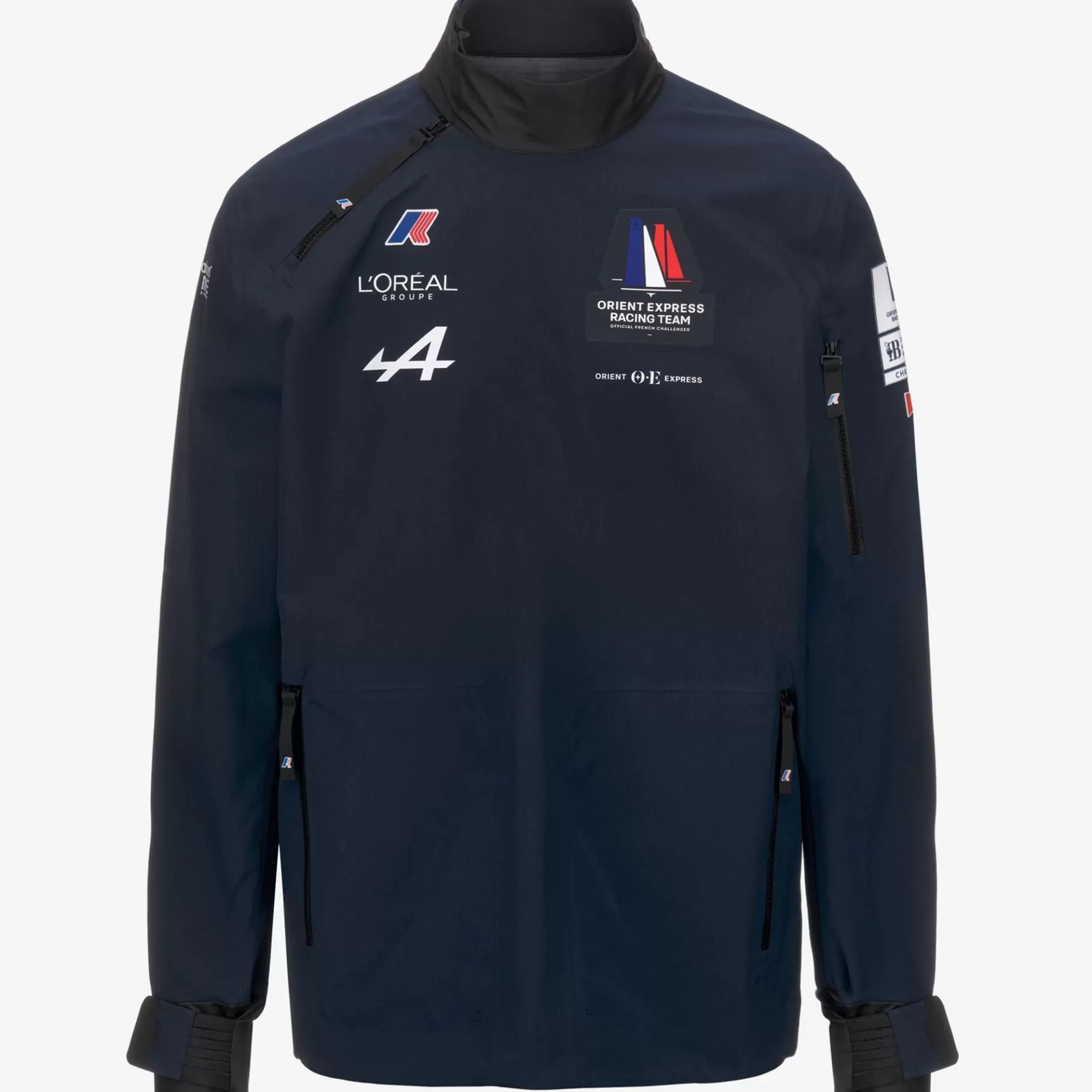 Short Jackets*K-WAY Guirrec Orient Express Ac - Jackets - Short - Unisex - Blue Dress