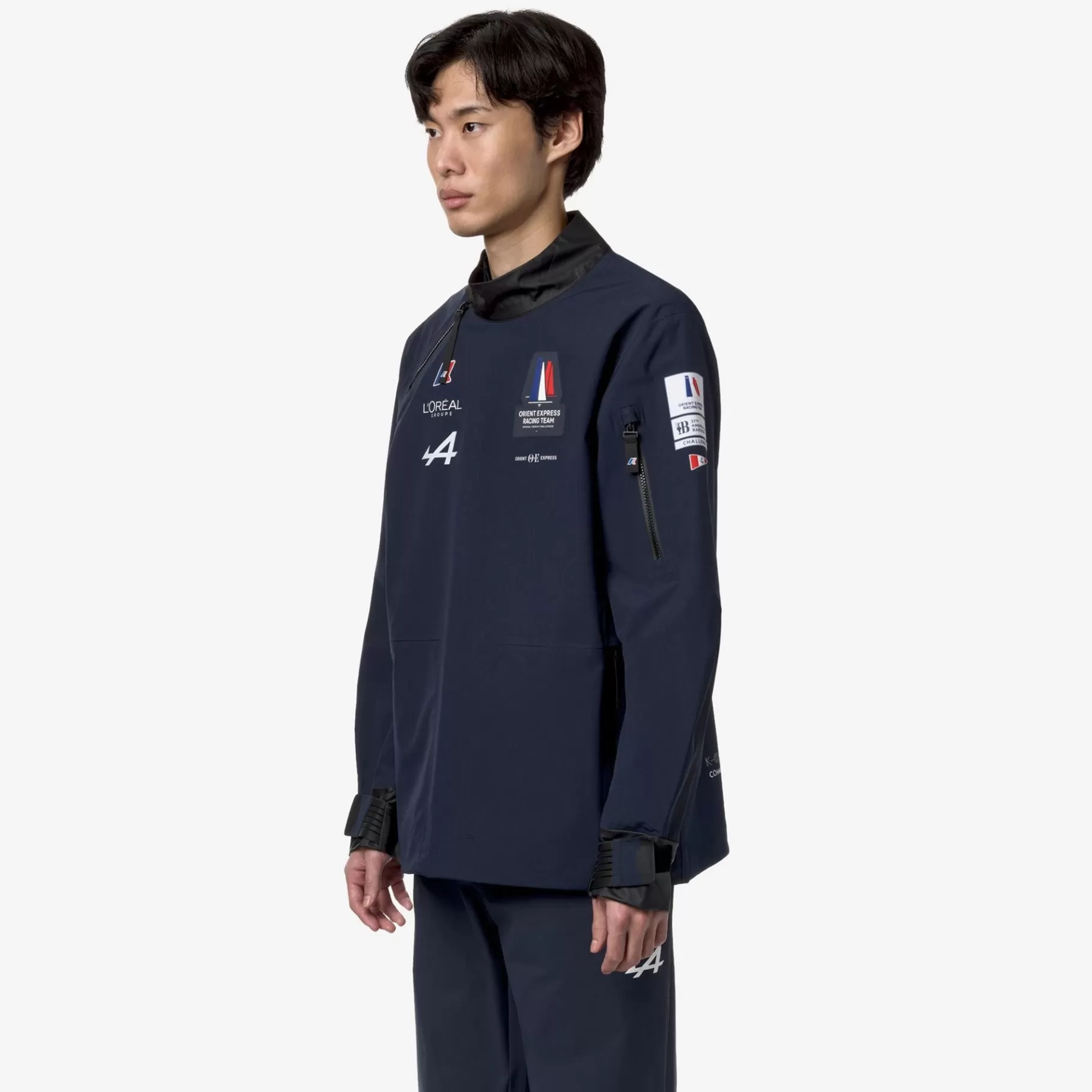 Short Jackets*K-WAY Guirrec Orient Express Ac - Jackets - Short - Unisex - Blue Dress