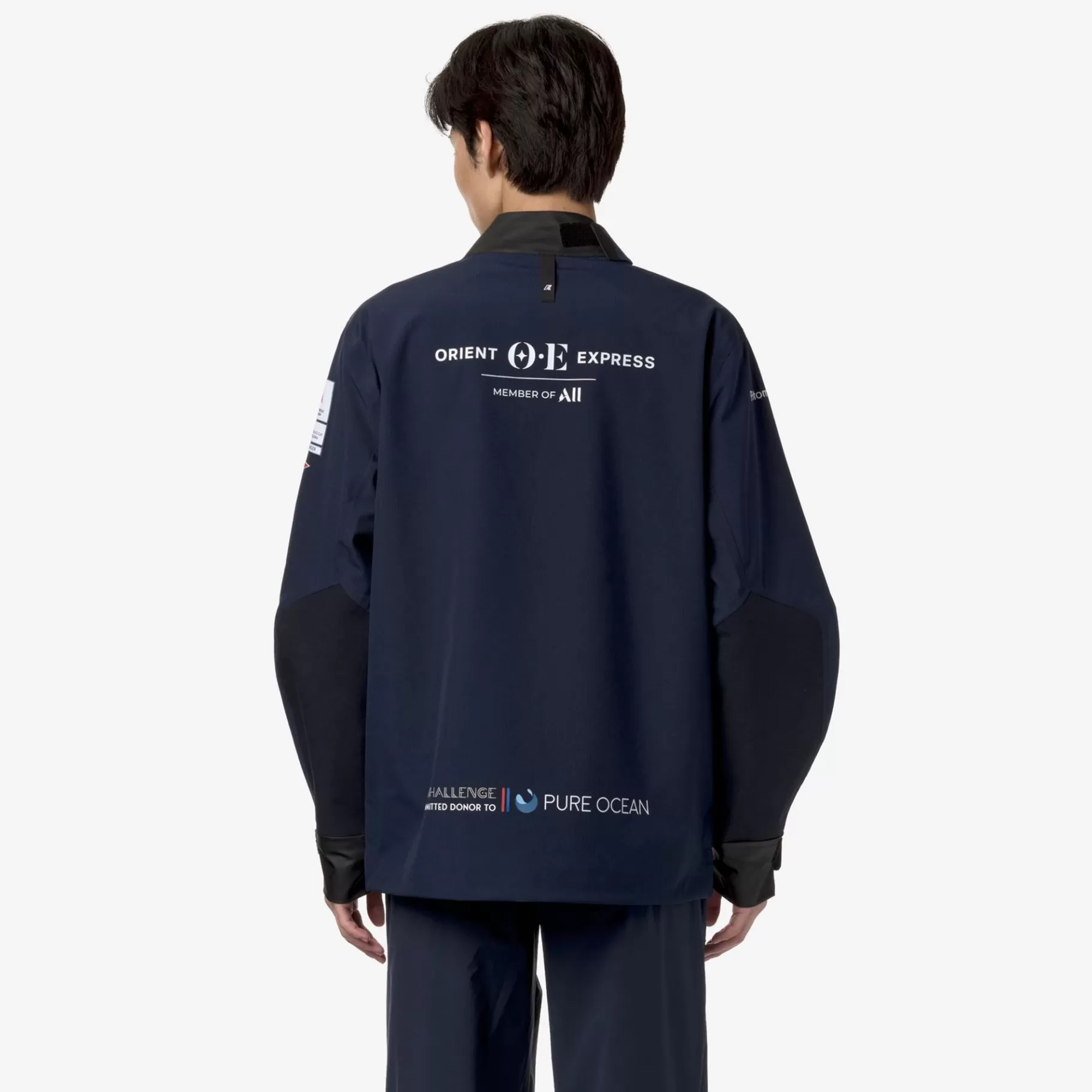 Short Jackets*K-WAY Guirrec Orient Express Ac - Jackets - Short - Unisex - Blue Dress