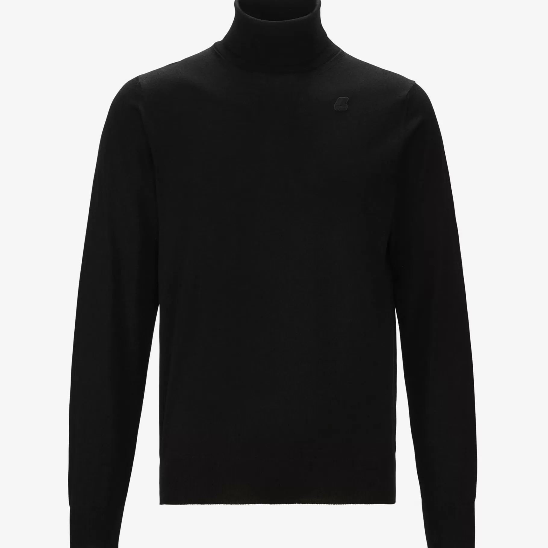 Jumpers & Pullovers*K-WAY Henry Merino - Knitwear - Pullover - Man - Black Pure