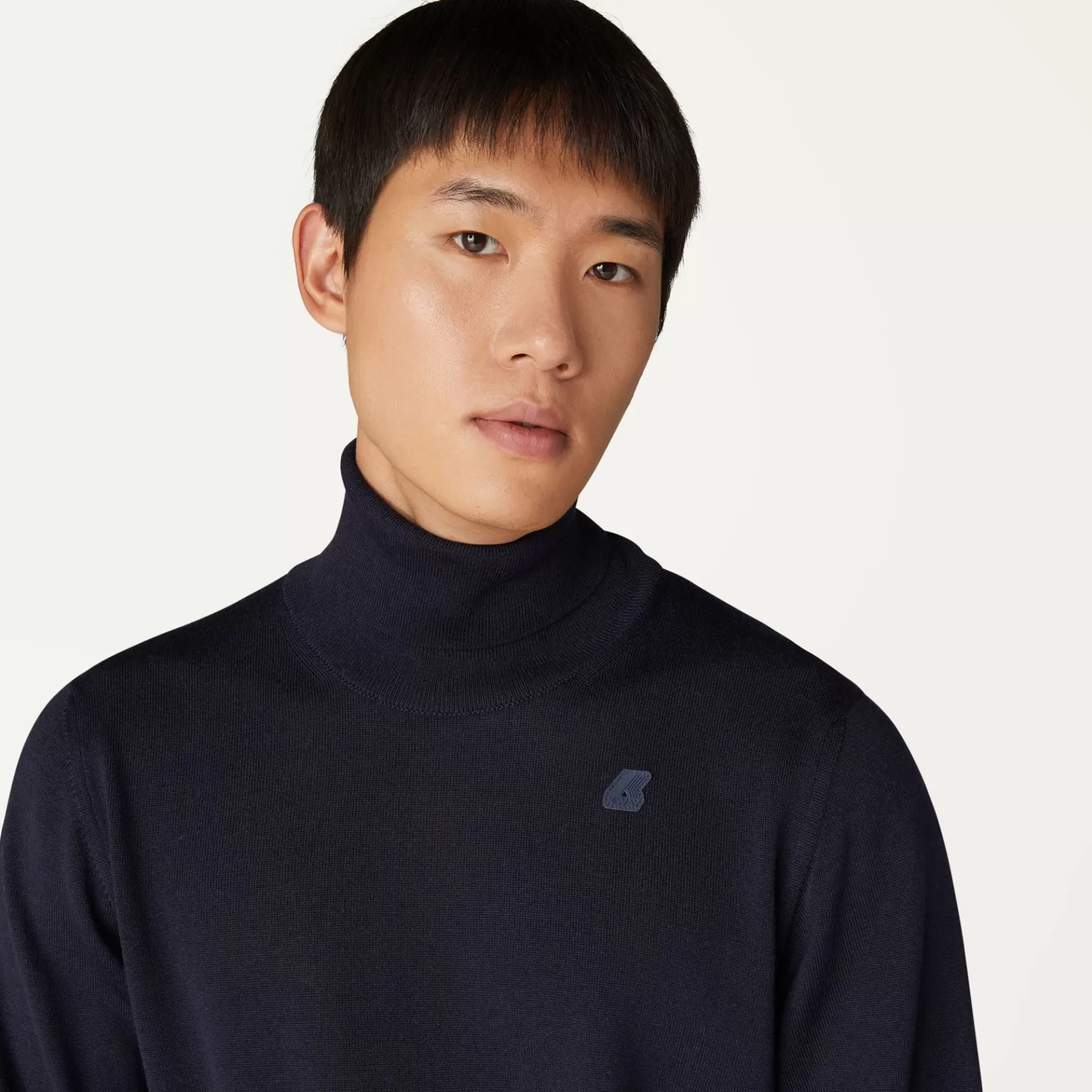 Jumpers & Pullovers*K-WAY Henry Merino - Knitwear - Pullover - Man - Blue Depth