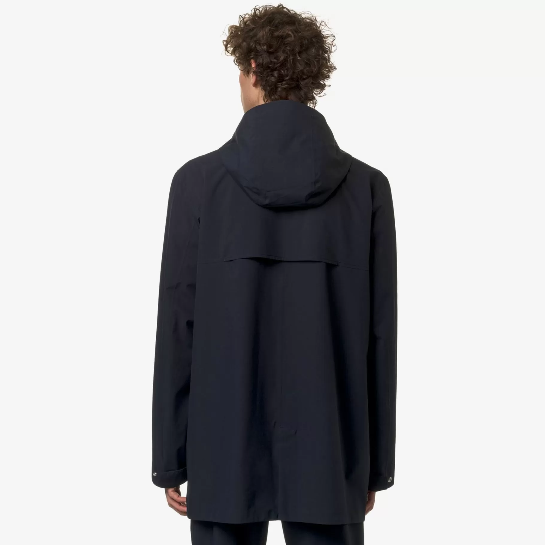 Coats And Long Jackets*K-WAY Igon Eco Sd Contrast - Jackets - 3/4 Length - Man - Blue D-Green C