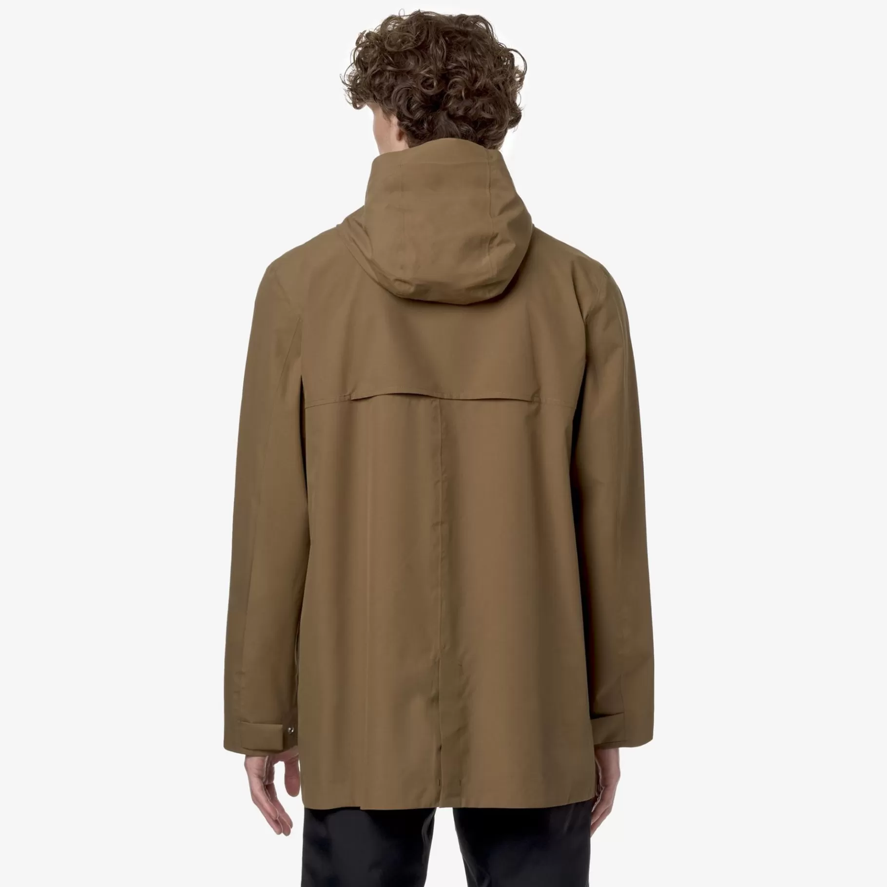 Coats And Long Jackets*K-WAY Igon Eco Sd Contrast - Jackets - 3/4 Length - Man - Brown C-Blue F
