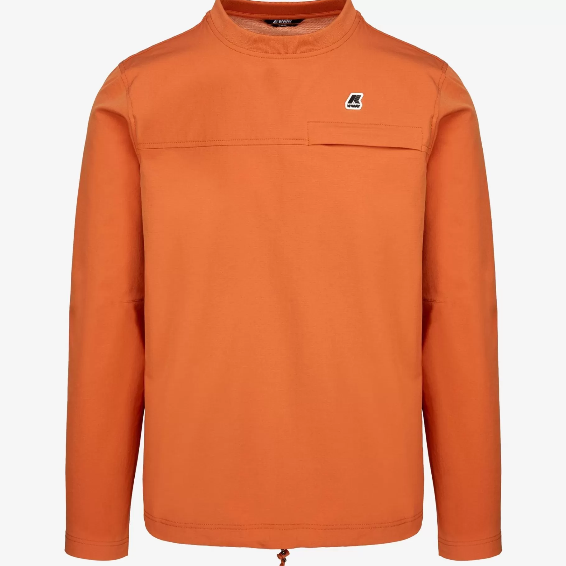 Hoodies And Sweaters*K-WAY Imperty - Fleece - Jumper - Unisex - Orange Copper