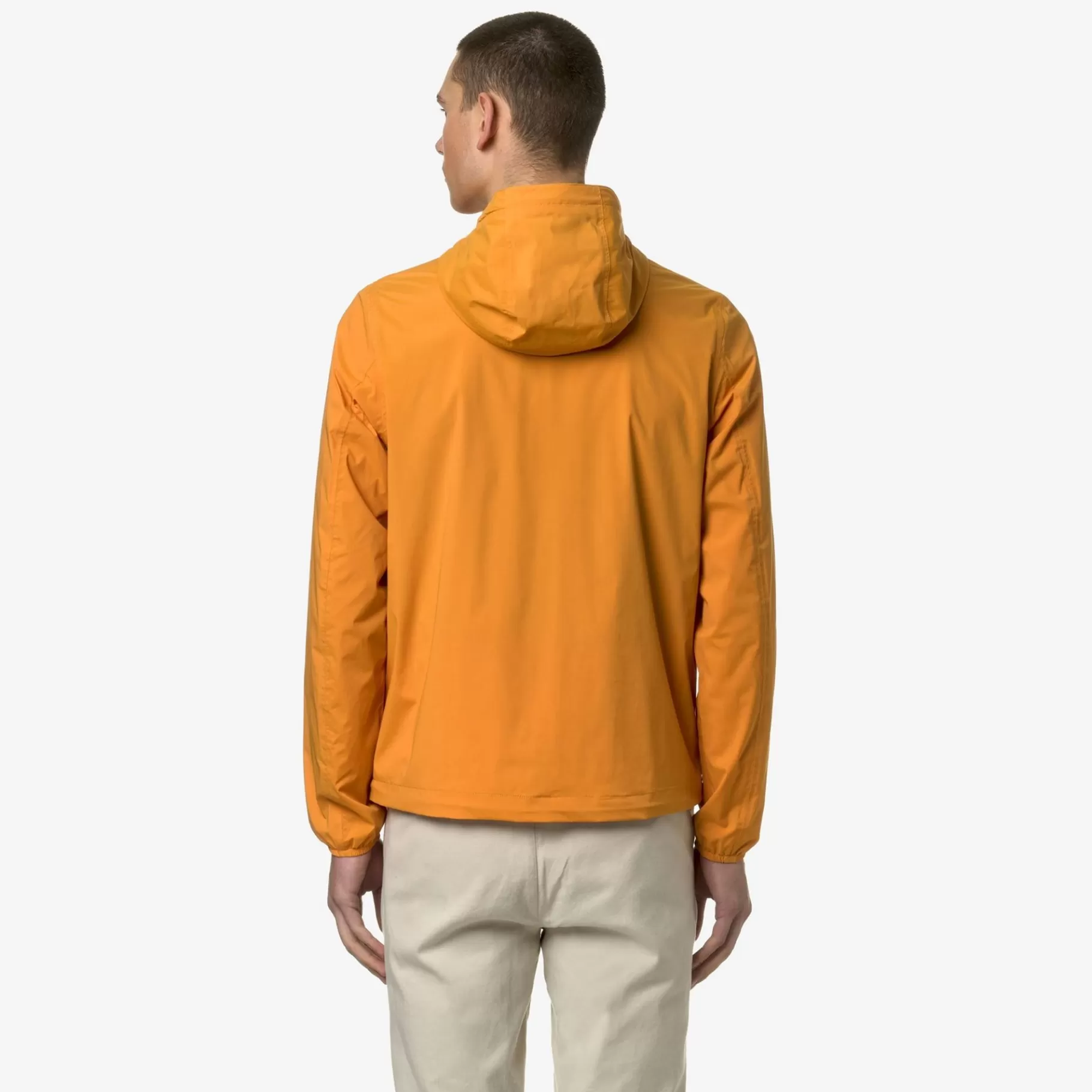 Short Jackets*K-WAY Jackstretch Nylon Jersey - Jackets - Short - Man - Orange Md