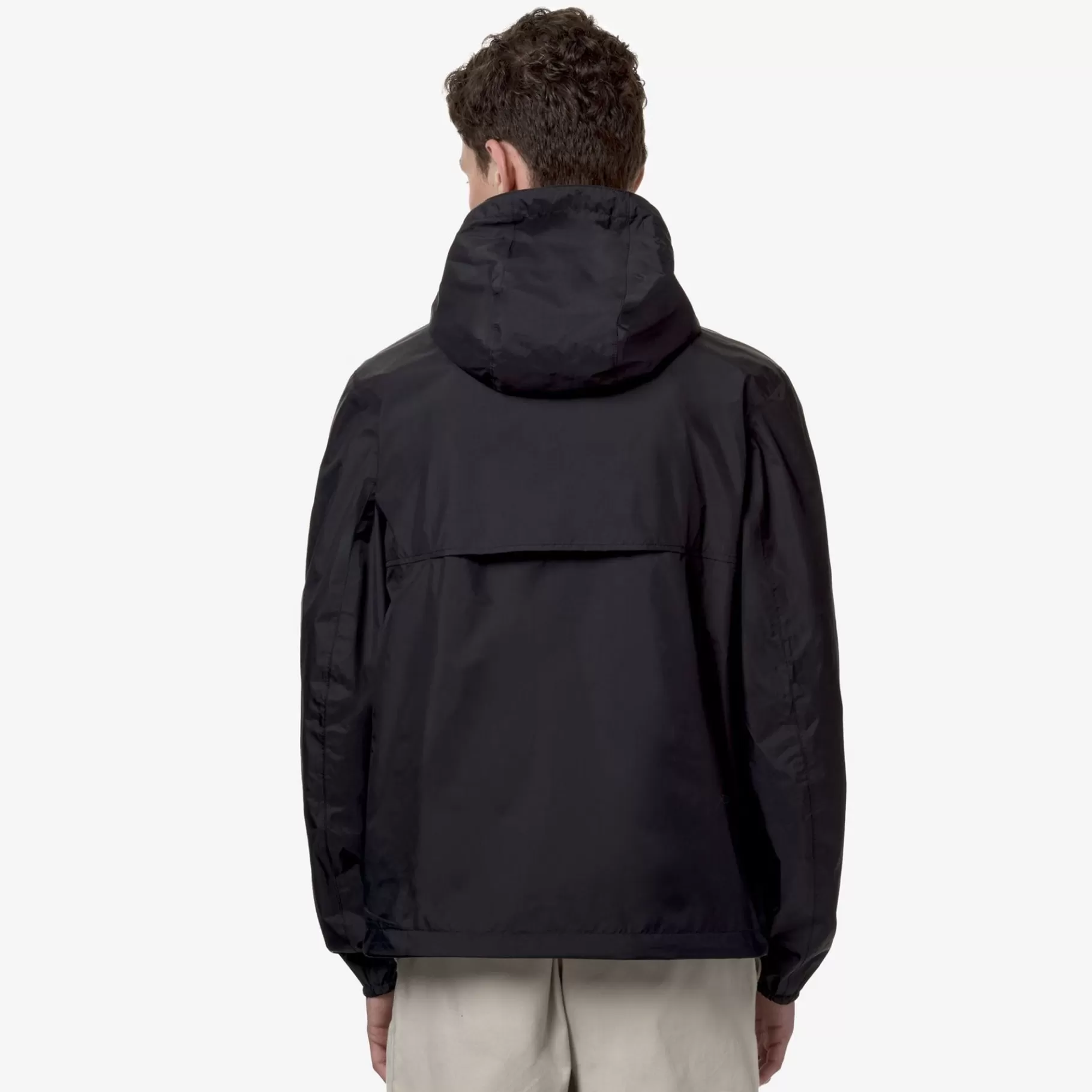 Short Jackets*K-WAY Jake Plus.2 Reversible - Jackets - Short - Man - Black P-Beige Lt