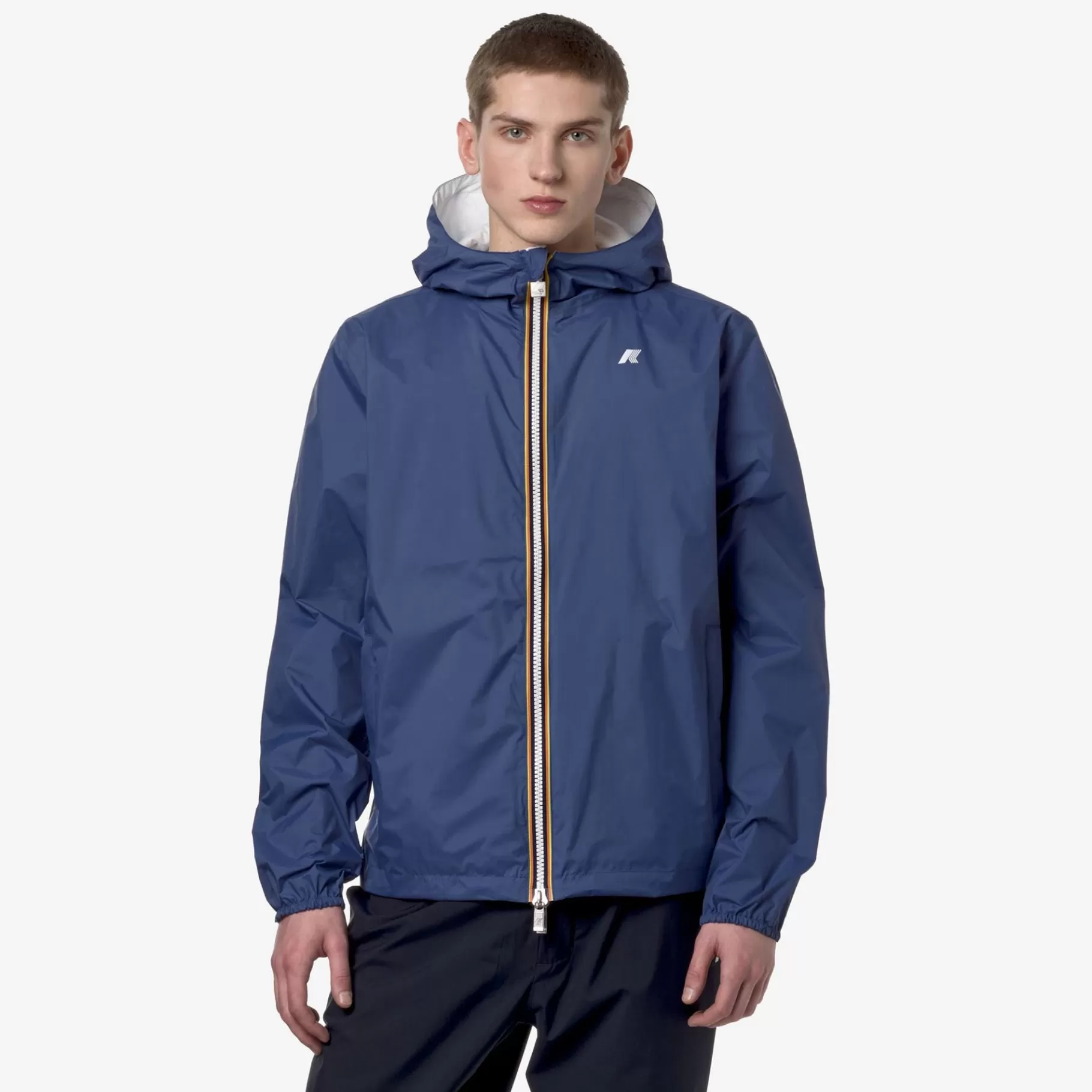 Short Jackets*K-WAY Jake Plus.2 Reversible - Jackets - Short - Man - Blue Fiord