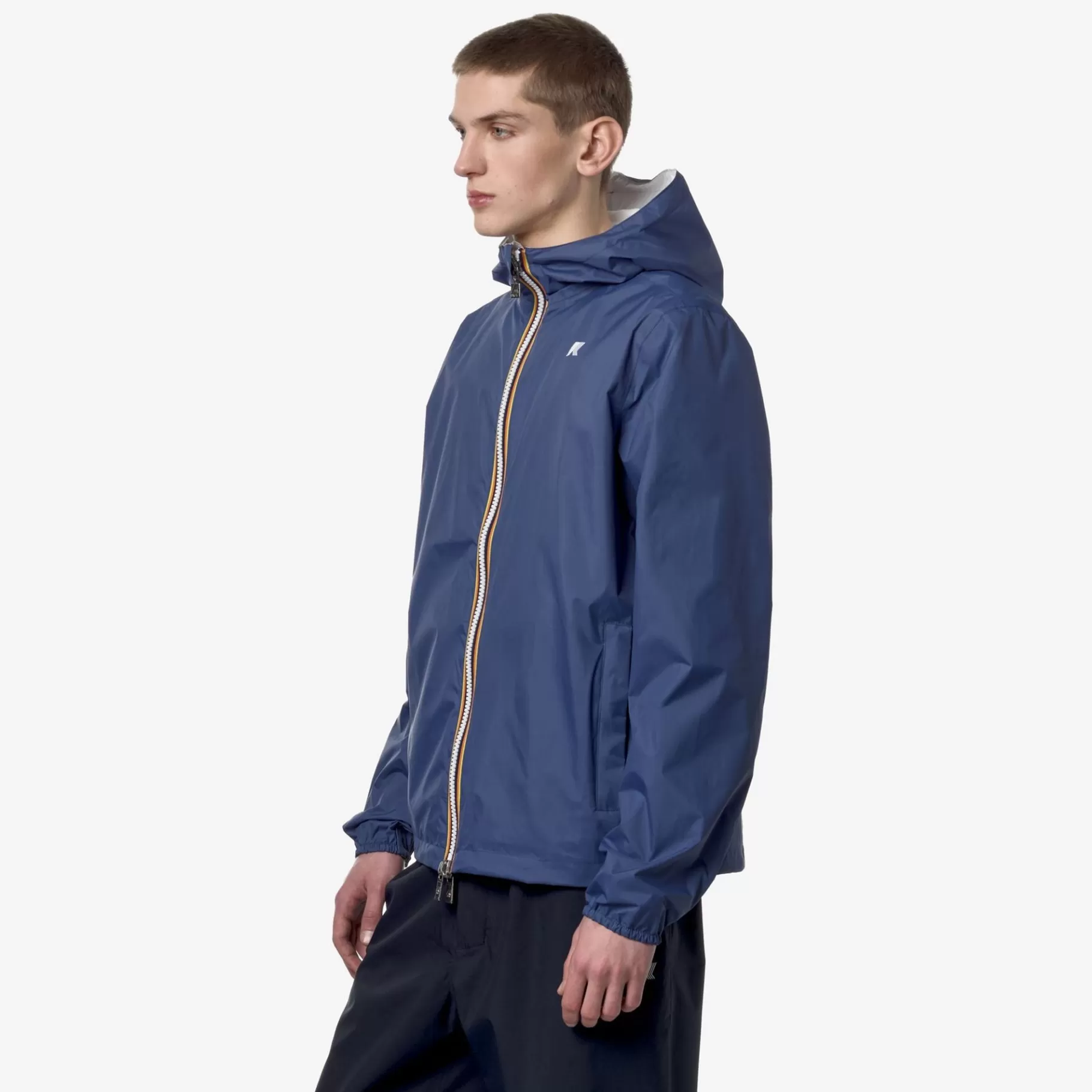 Short Jackets*K-WAY Jake Plus.2 Reversible - Jackets - Short - Man - Blue Fiord