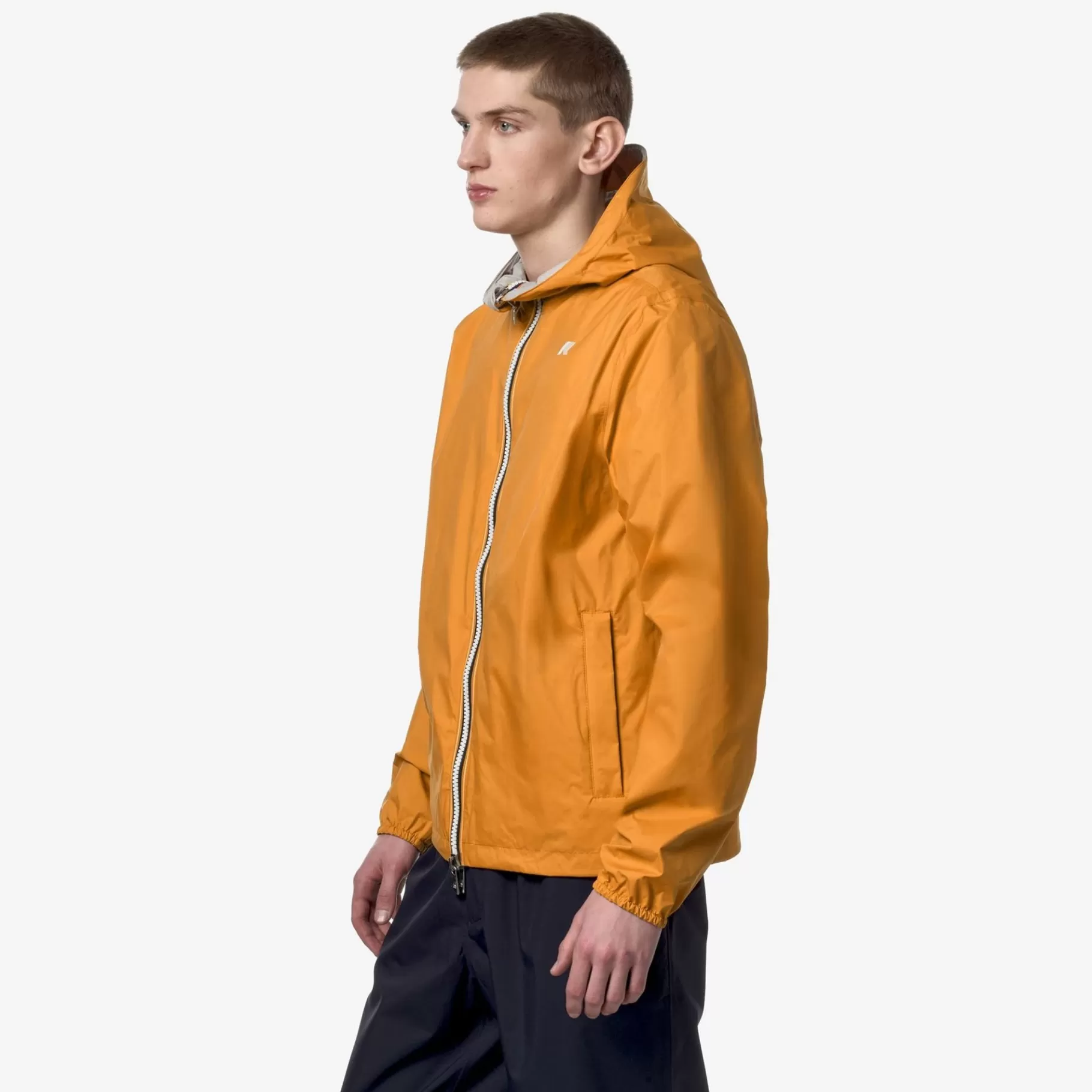 Short Jackets*K-WAY Jake Plus.2 Reversible - Jackets - Short - Man - Orange Md-Beige Lt