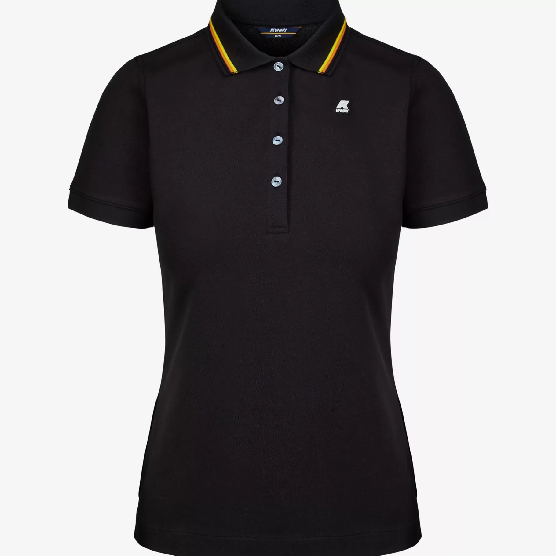 Polo Shirts*K-WAY Jeannine - Polo Shirts - Polo - Woman - Black Pure