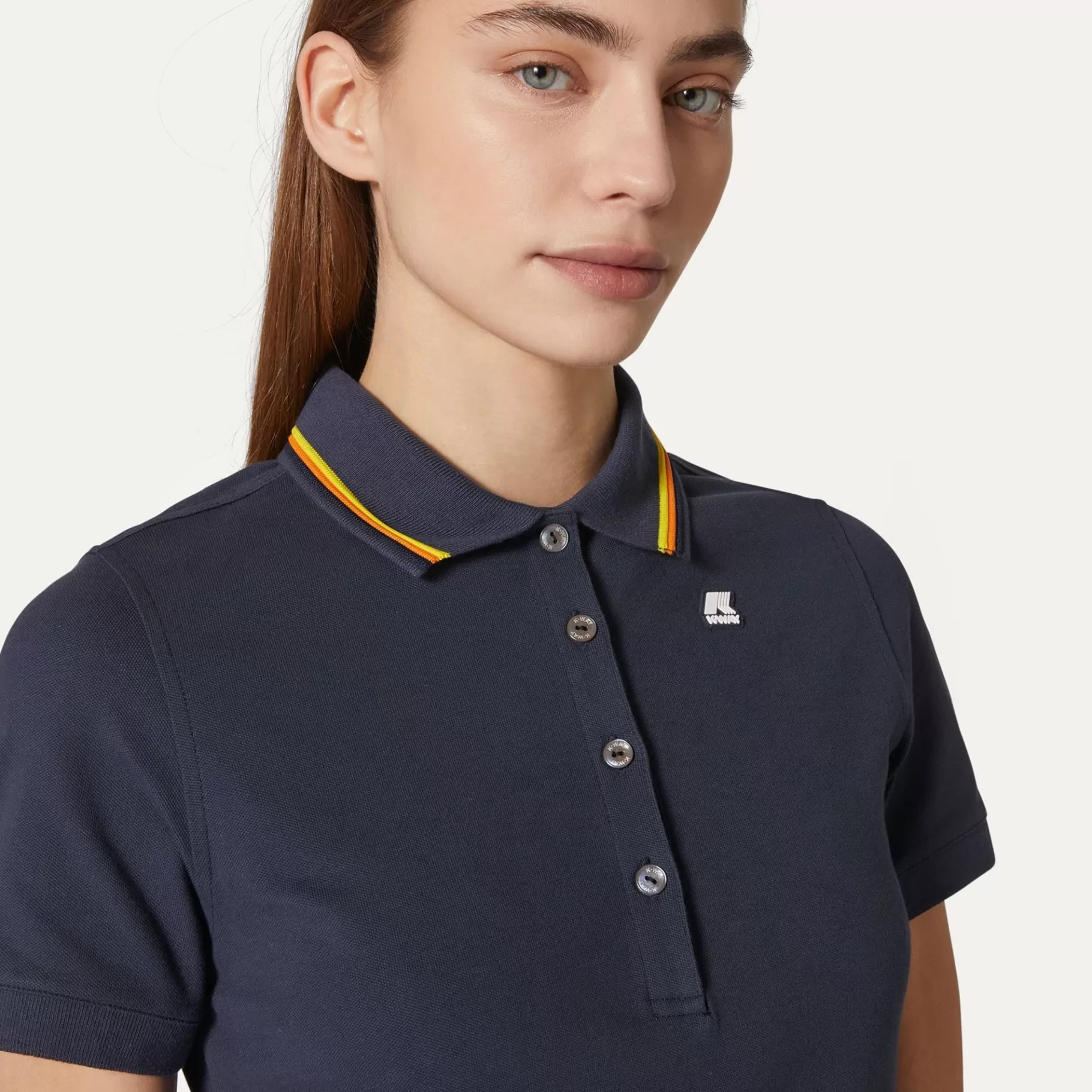 Polo Shirts*K-WAY Jeannine - Polo Shirts - Polo - Woman - Blue Depth