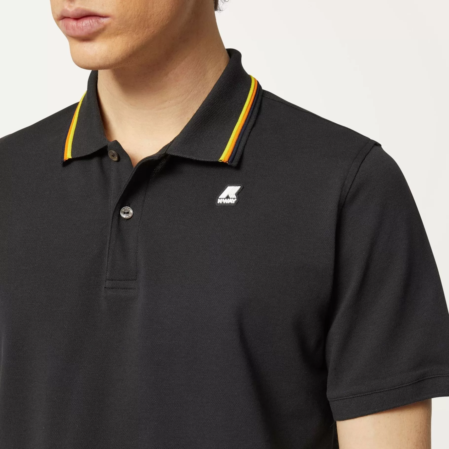 Polo Shirts*K-WAY Jud - Polo Shirts - Polo - Man - Black Pure