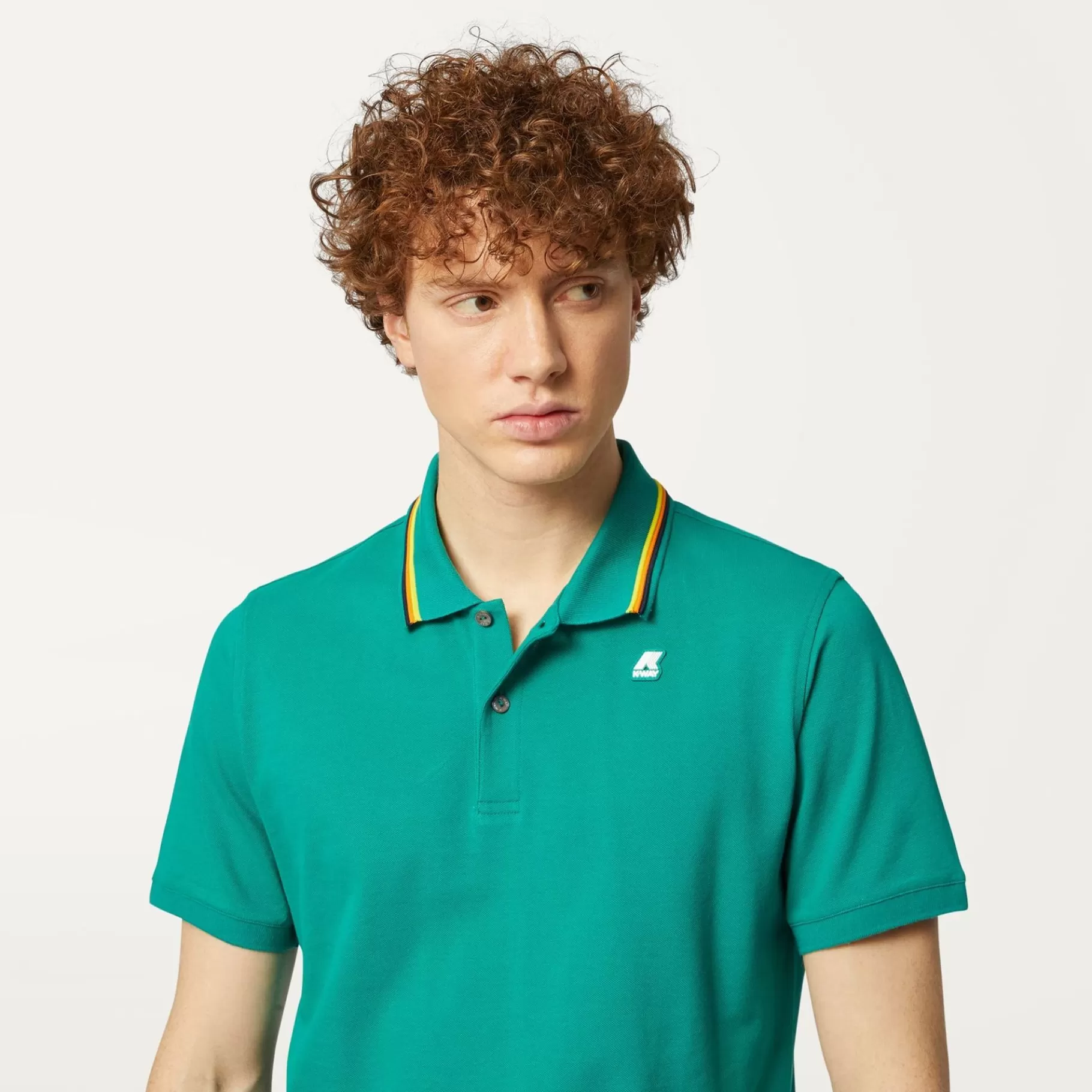 Polo Shirts*K-WAY Jud - Polo Shirts - Polo - Man - Green