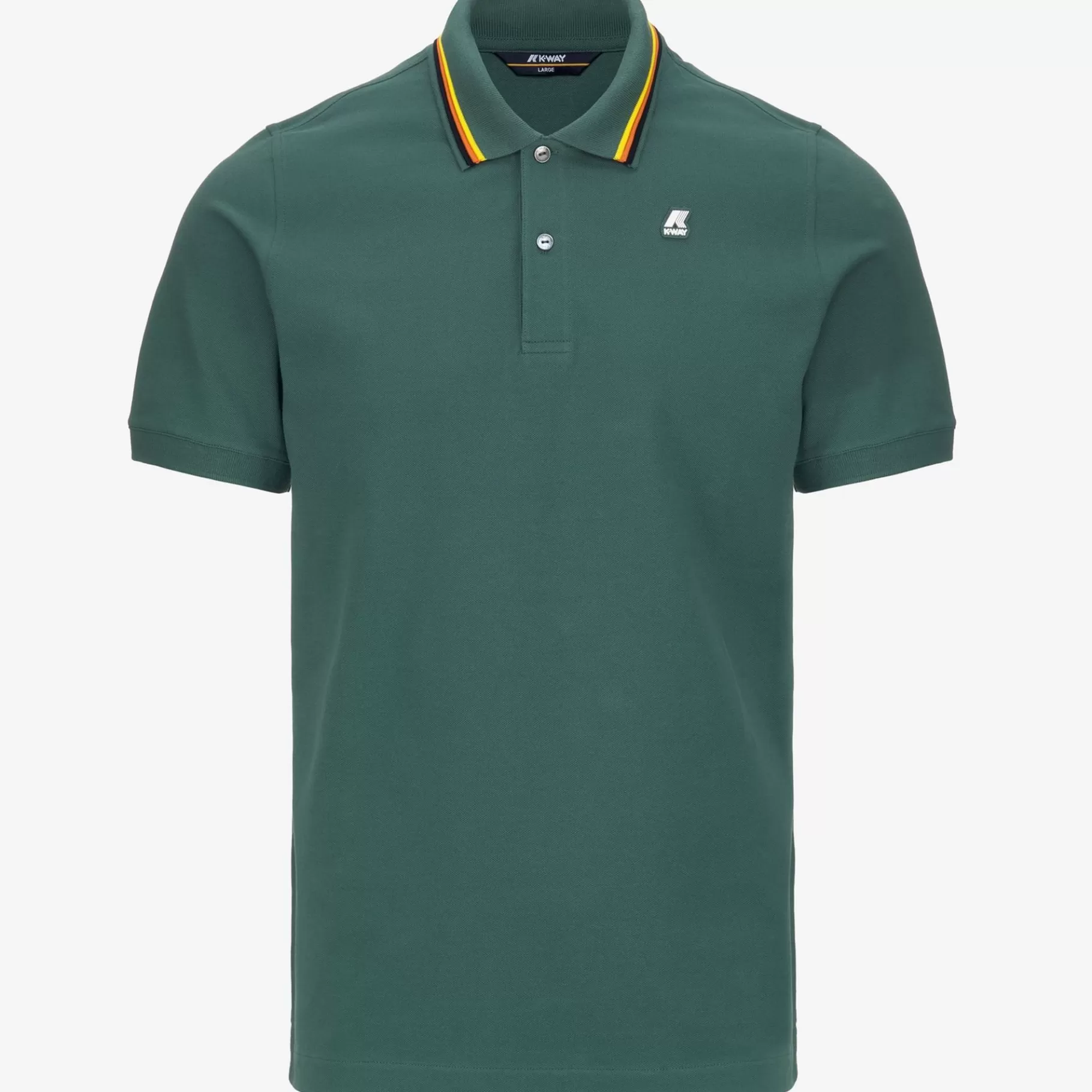 Polo Shirts*K-WAY Jud - Polo Shirts - Polo - Man - Green Palm