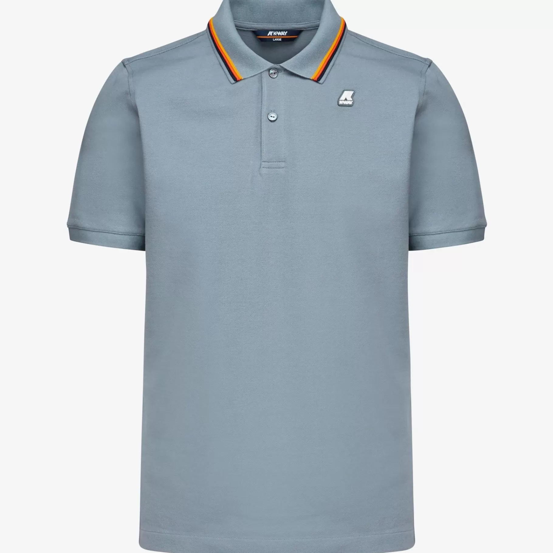 Polo Shirts*K-WAY Jud - Polo Shirts - Polo - Man - Grey Everest