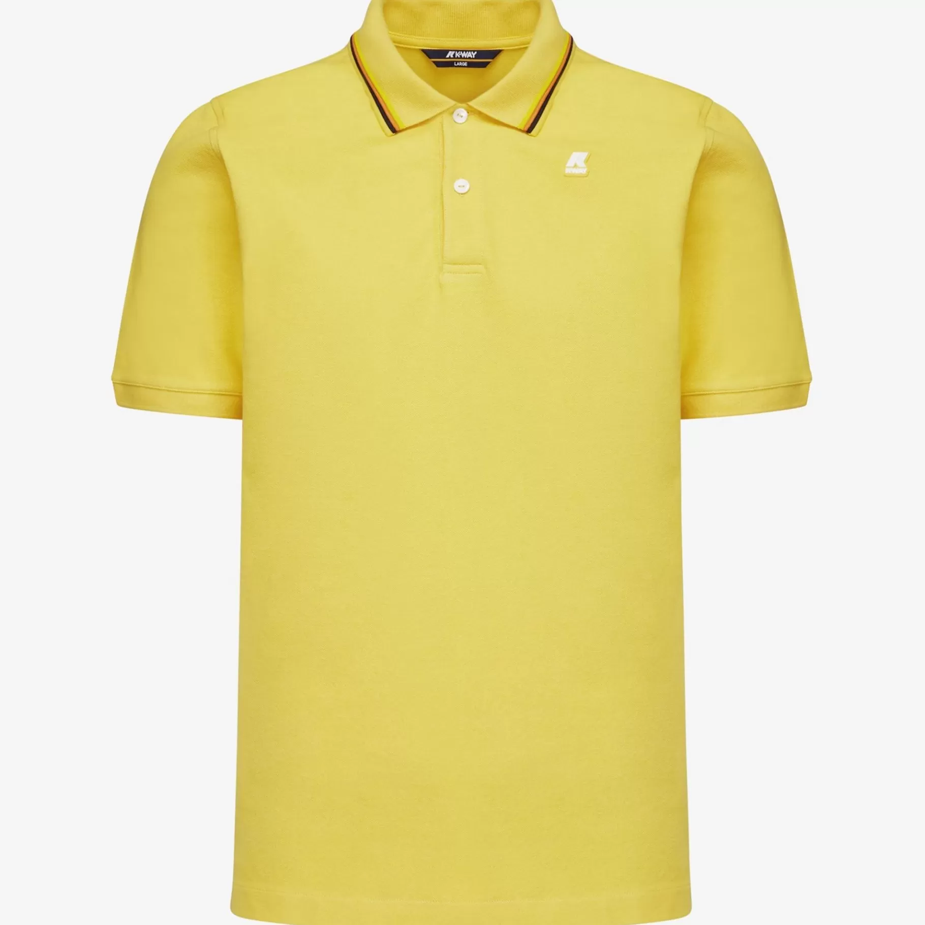 Polo Shirts*K-WAY Jud - Polo Shirts - Polo - Man - Yellow Sunstruck