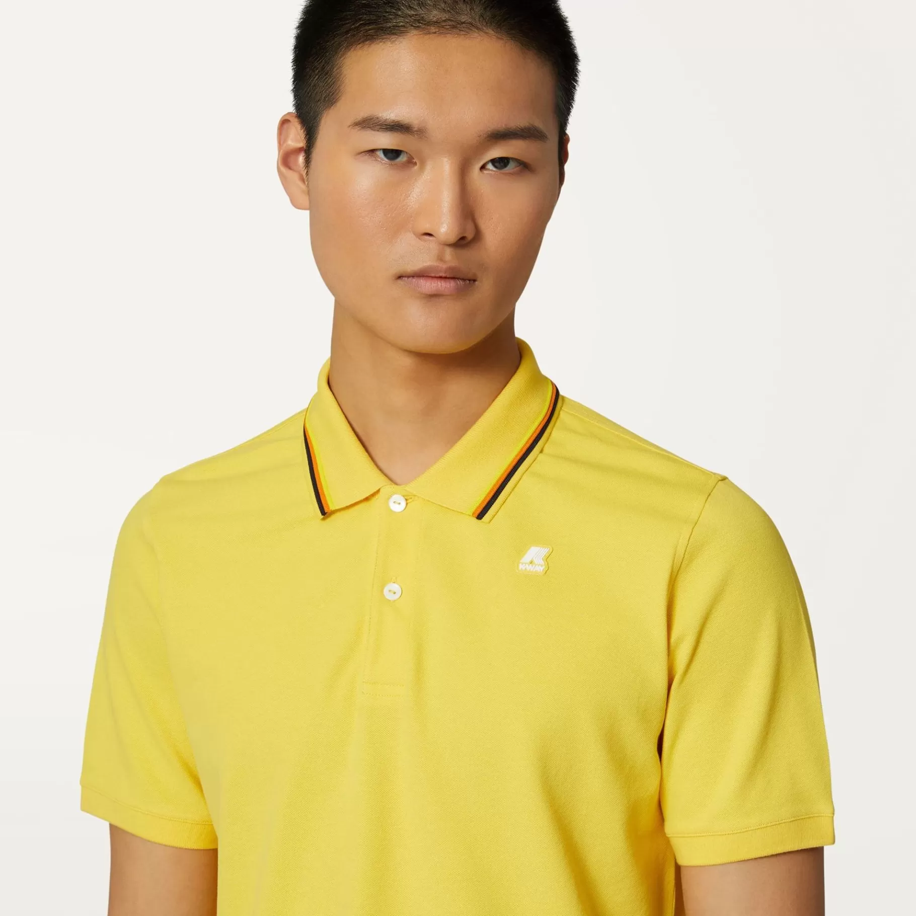 Polo Shirts*K-WAY Jud - Polo Shirts - Polo - Man - Yellow Sunstruck