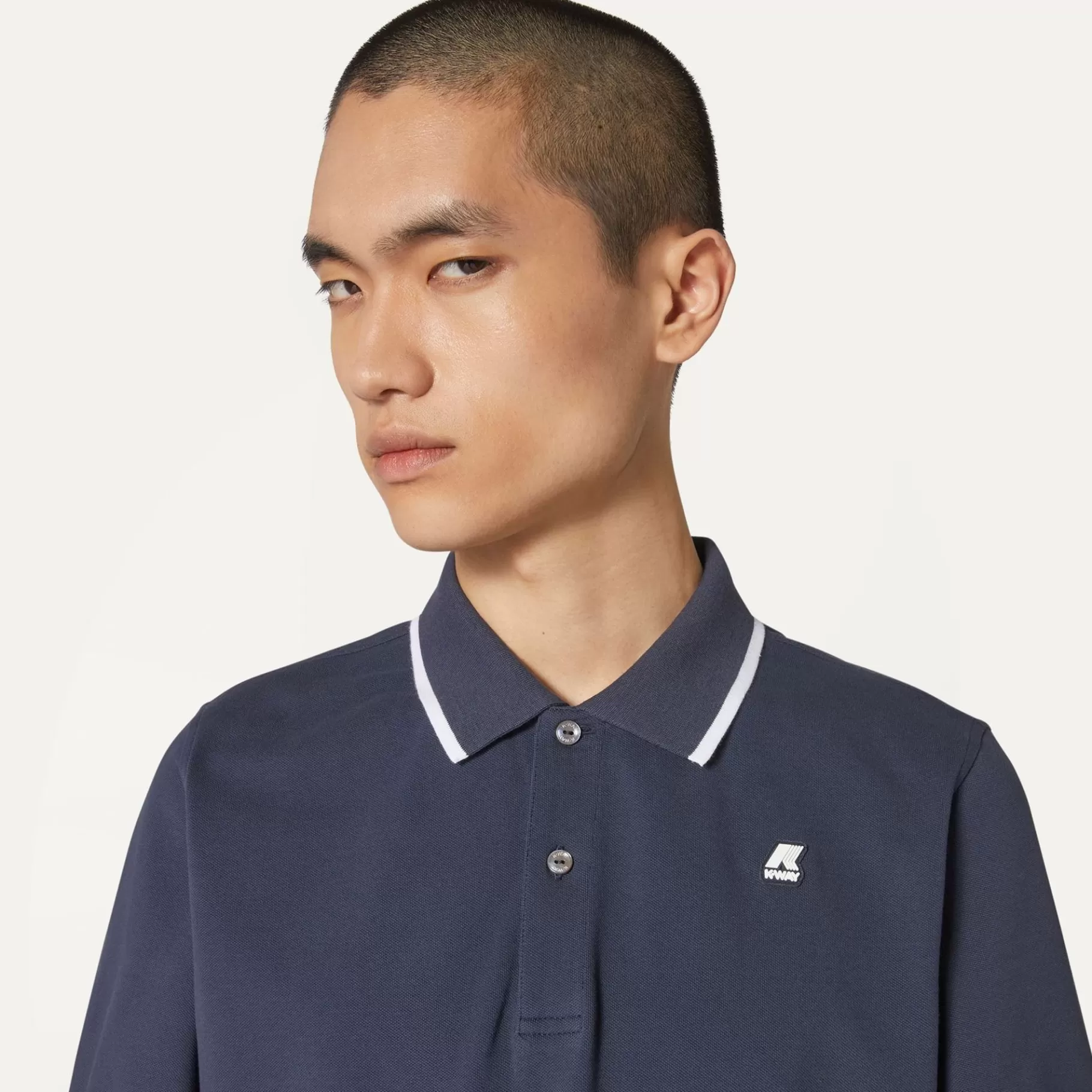 Polo Shirts*K-WAY Kai - Polo Shirts - Polo - Man - Blue Depth