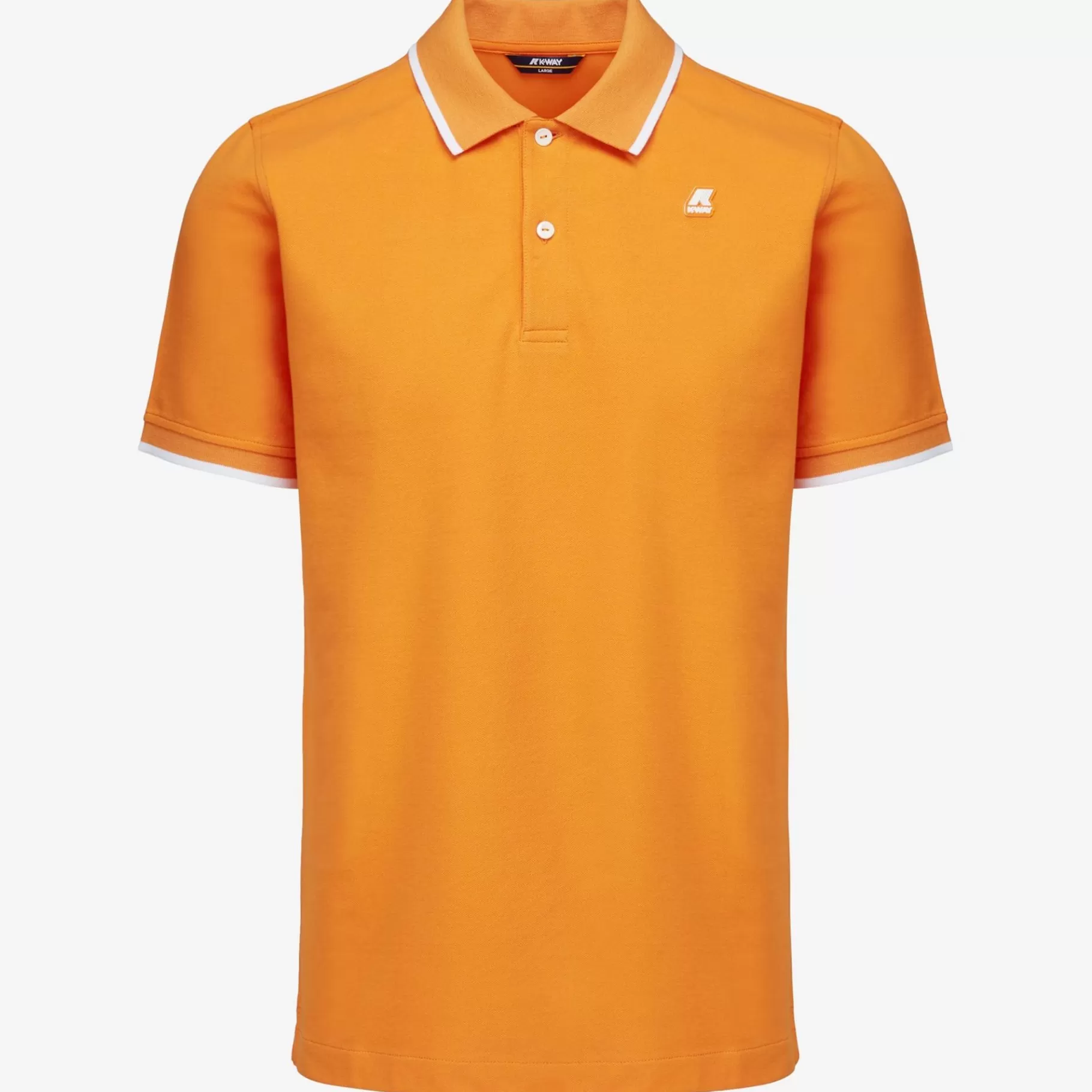 Polo Shirts*K-WAY Kai - Polo Shirts - Polo - Man - Orange Russet